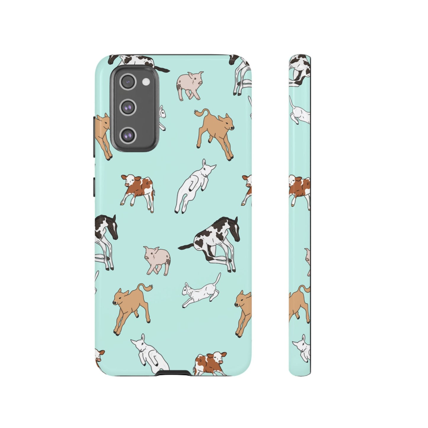 Android farmyard Freinds Blue Case