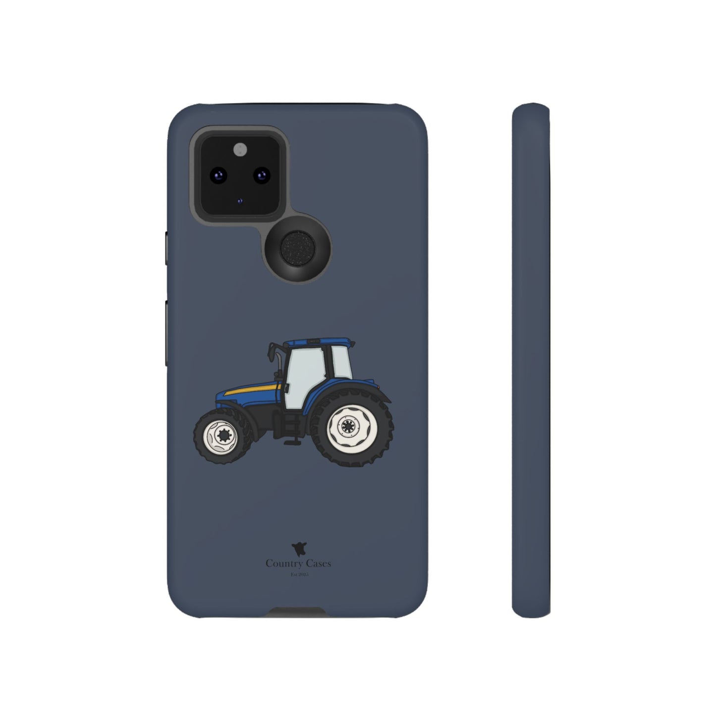 Android blue tractor case