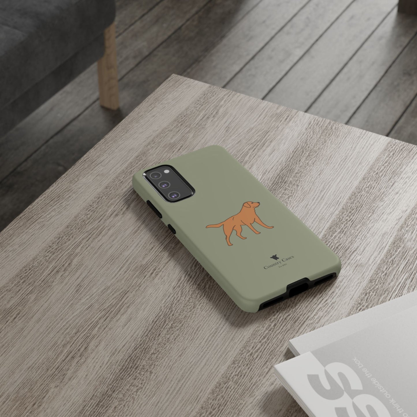 Android fox red Labrador case