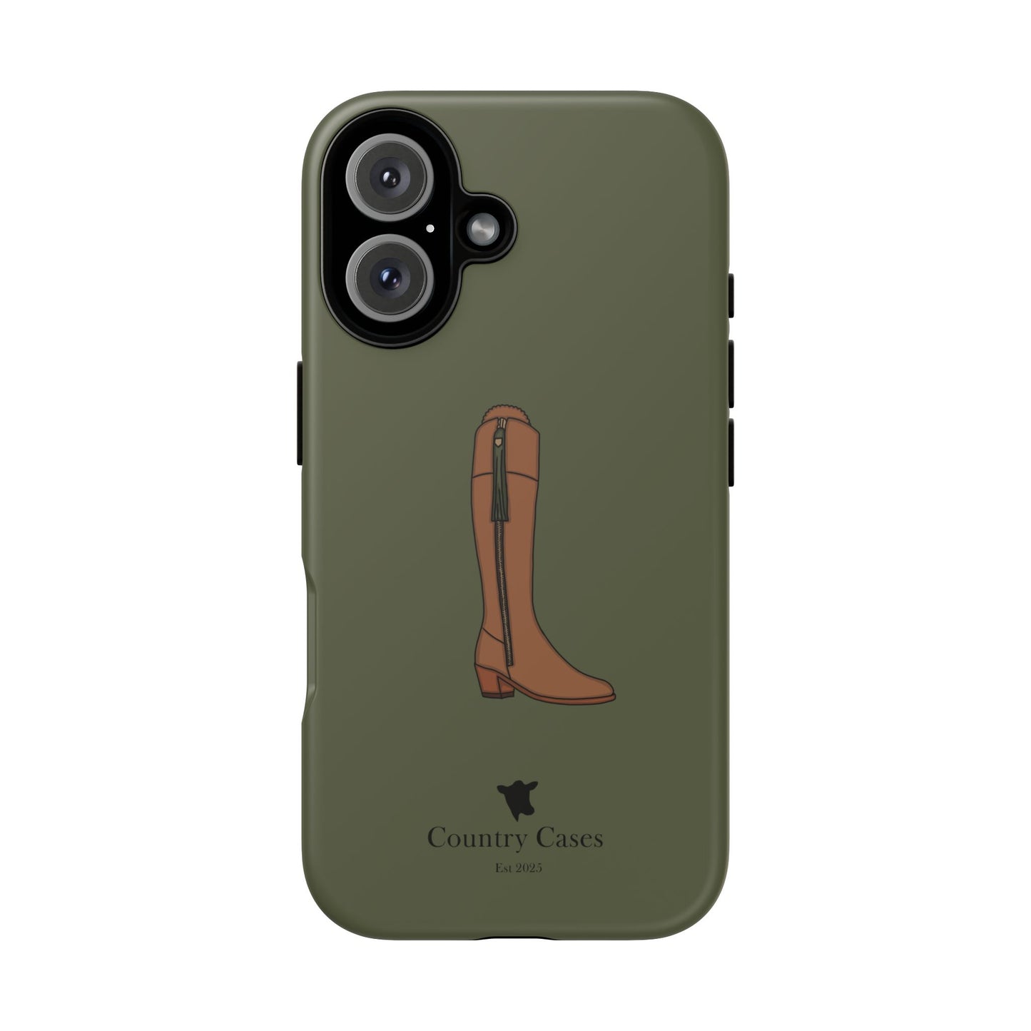 Green country boot case