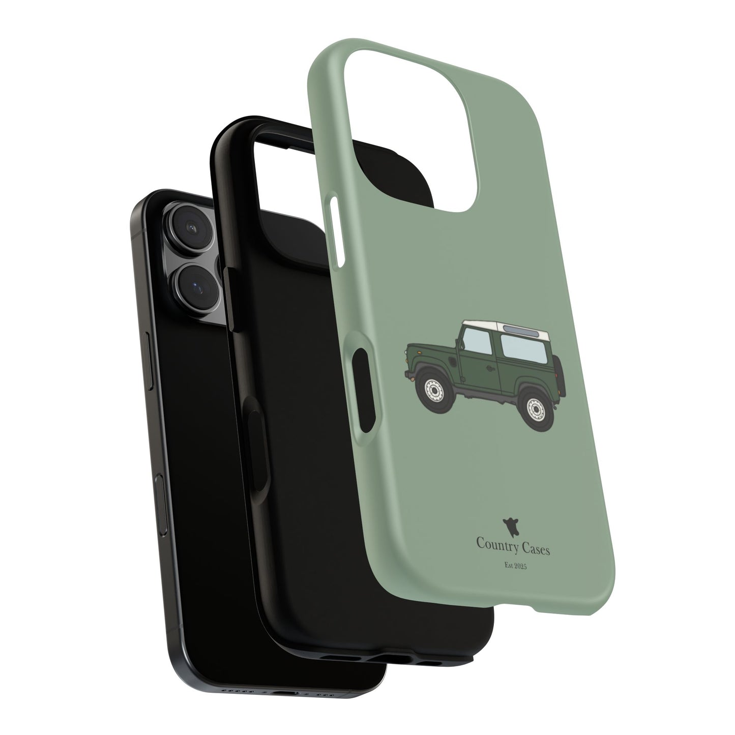 Green landy phone case
