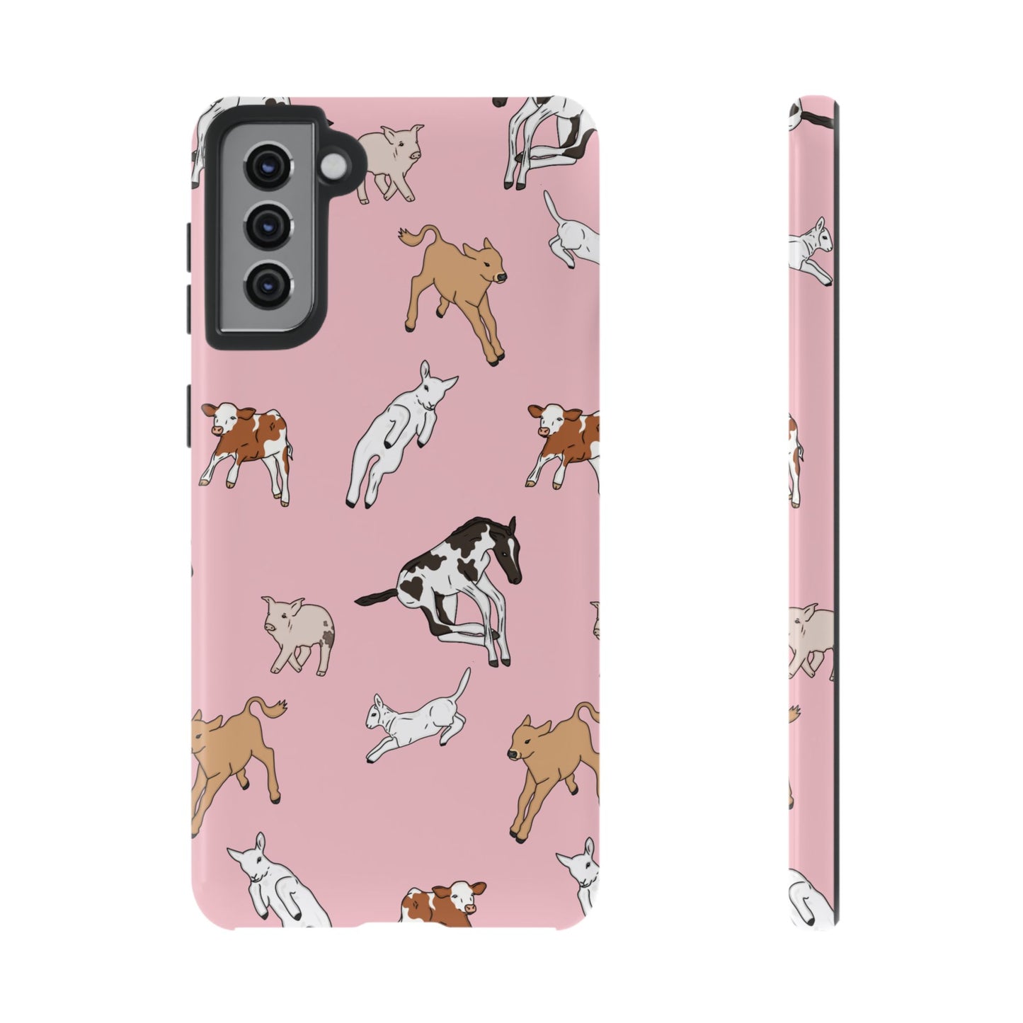 Android Farmyard Friends Pink Case