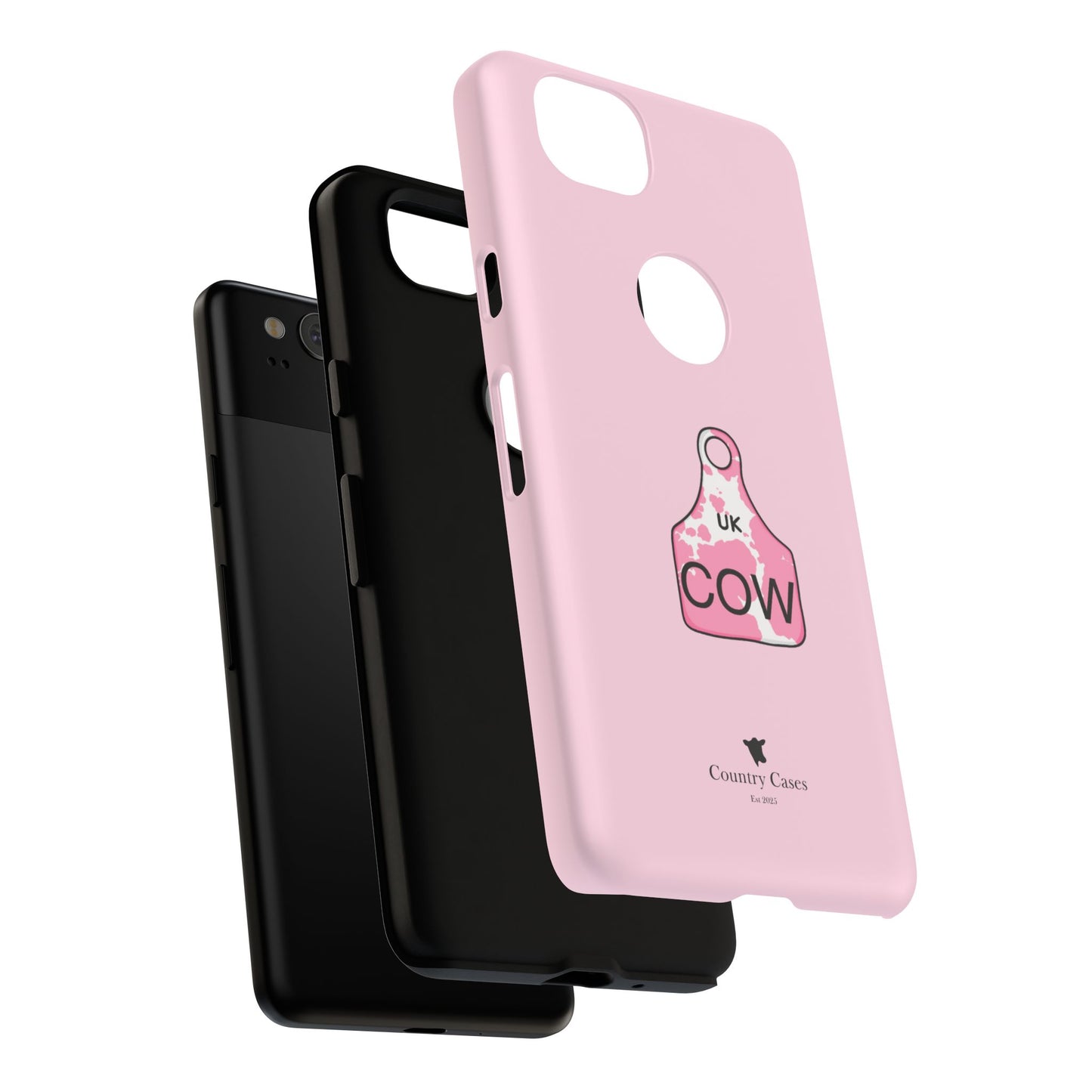 Android pink ear tag case