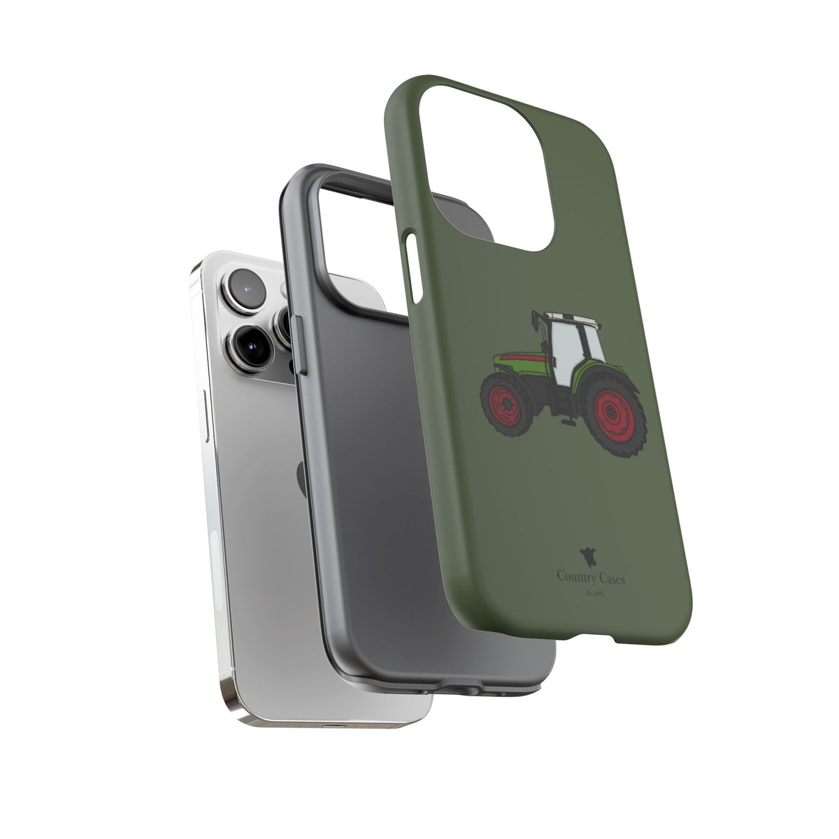 Green Tractor Case