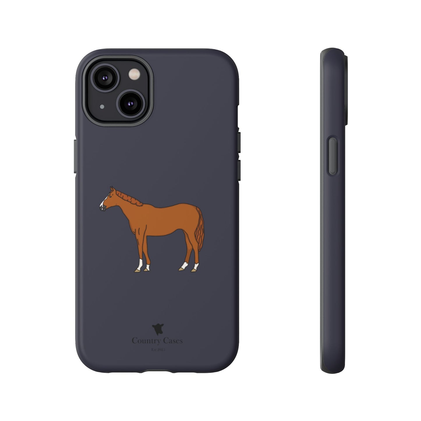 Chestnut horse case