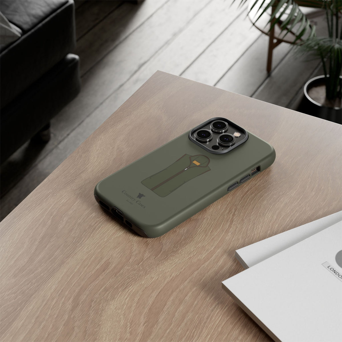 Green Fleece Case