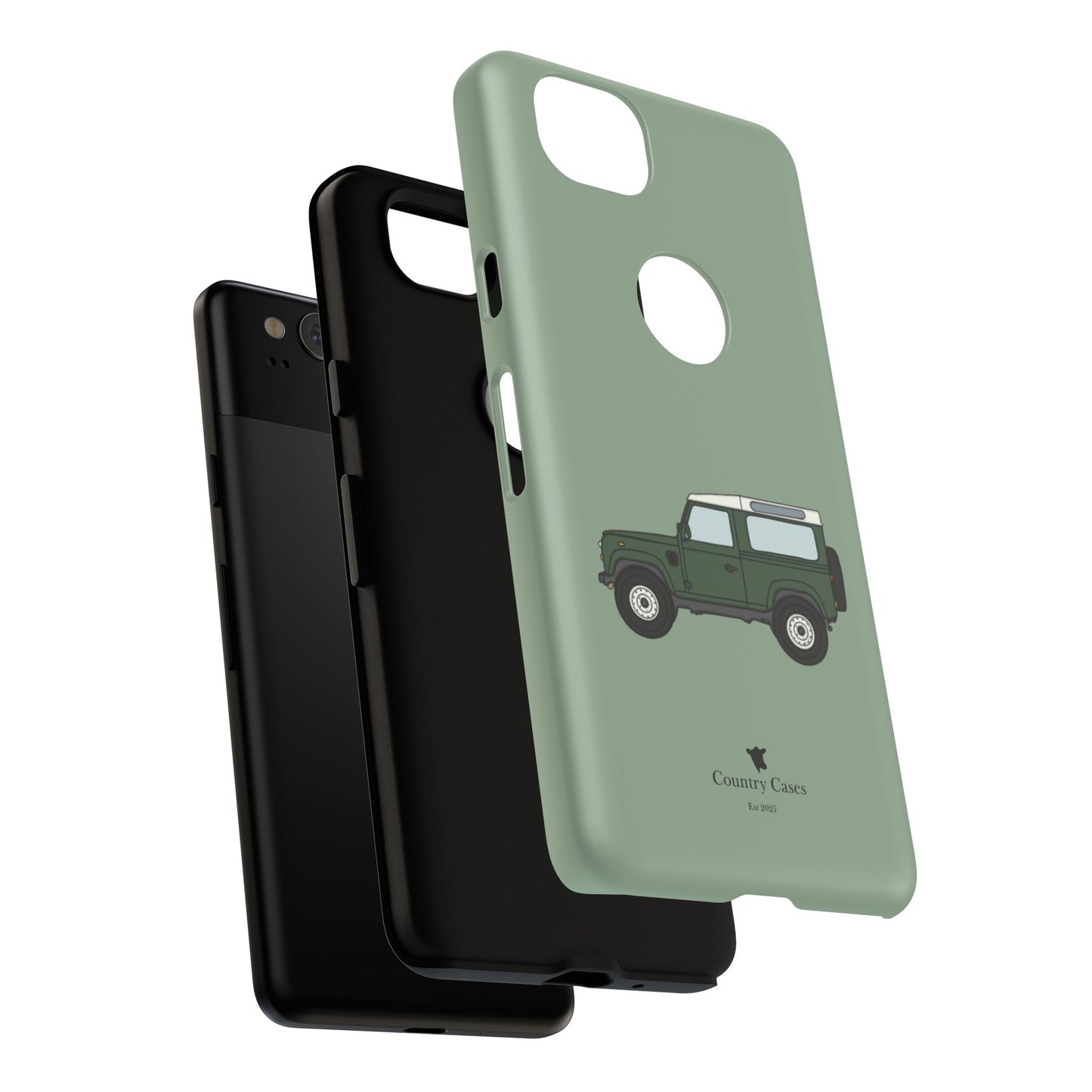 Android Green landy phone case