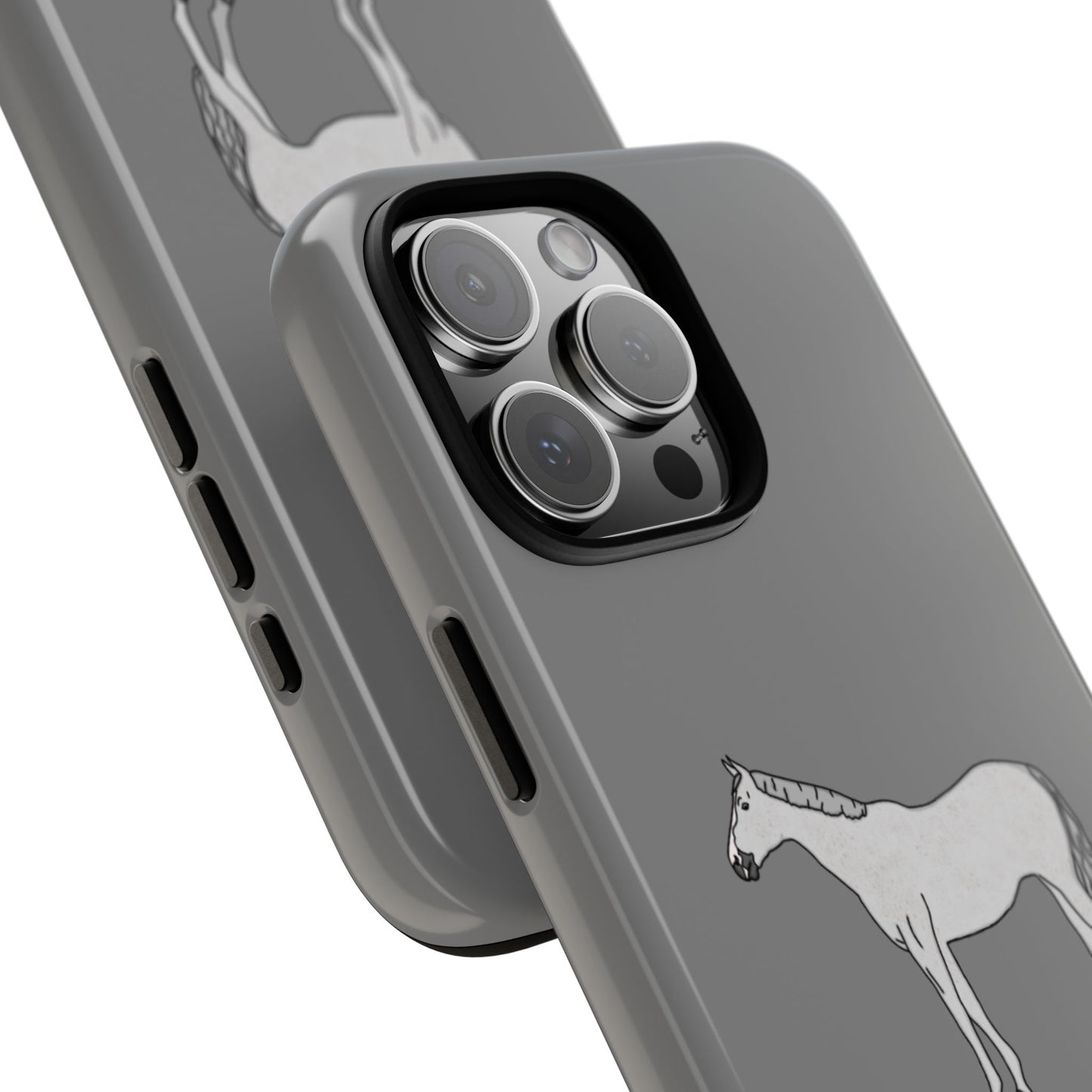 Grey horse case