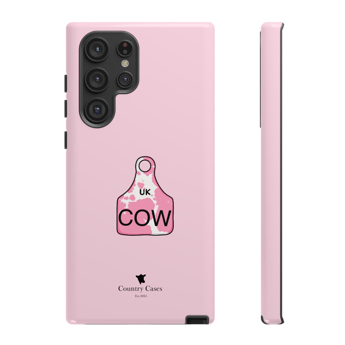 Android pink ear tag case
