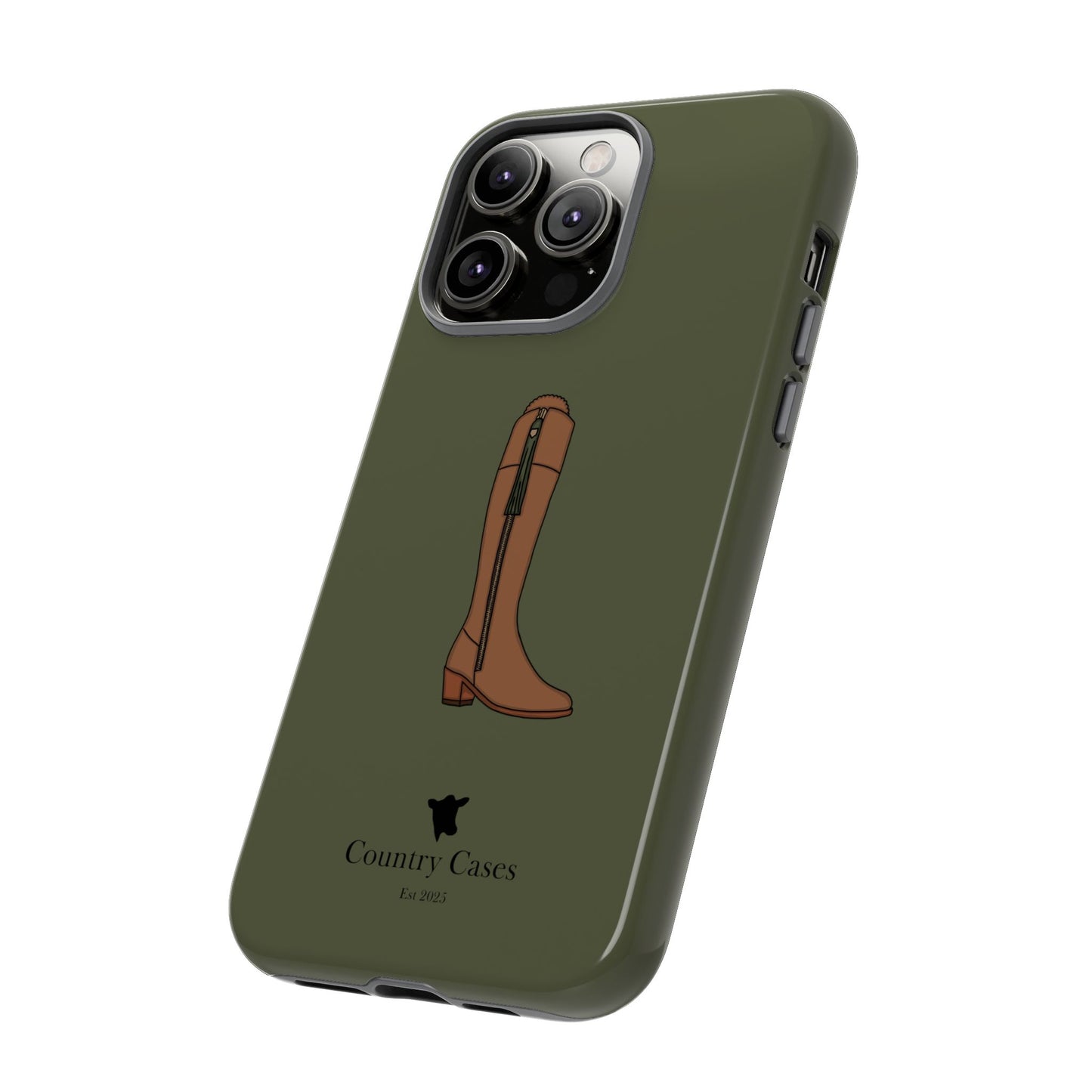 Green country boot case
