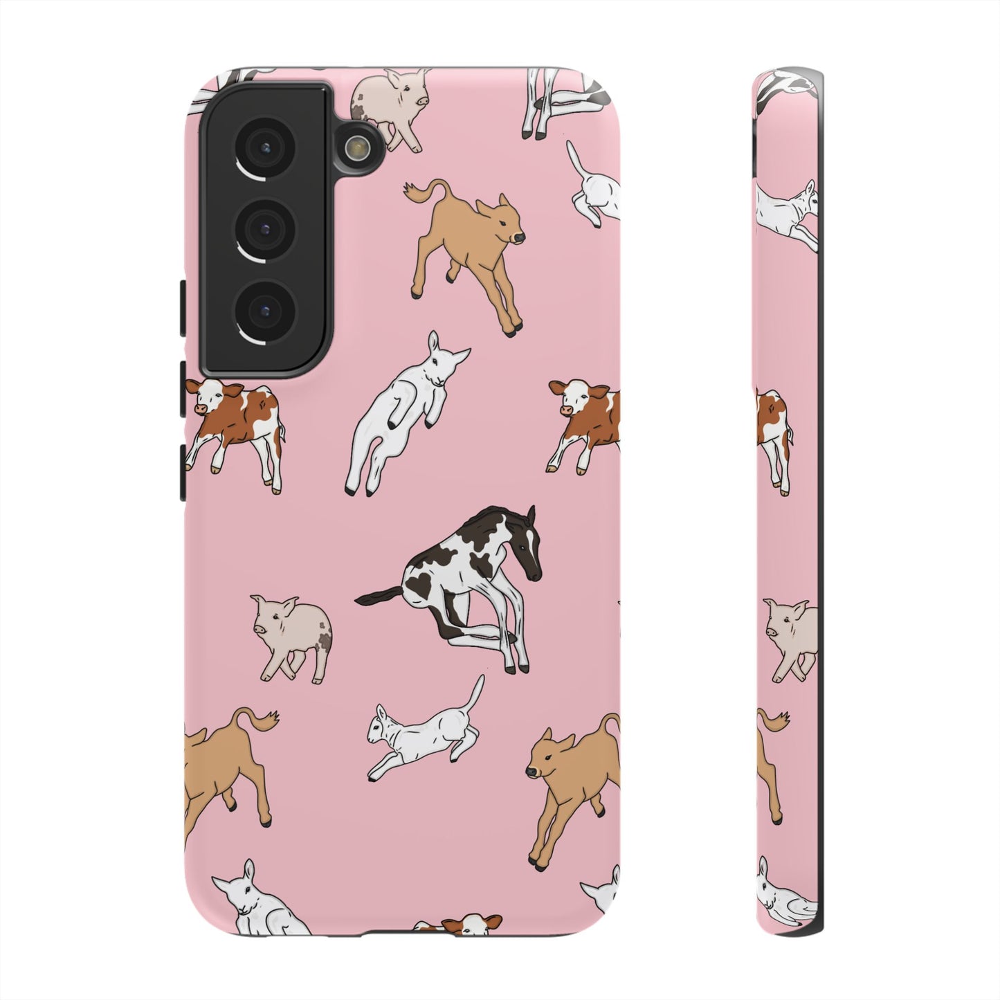 Android Farmyard Friends Pink Case