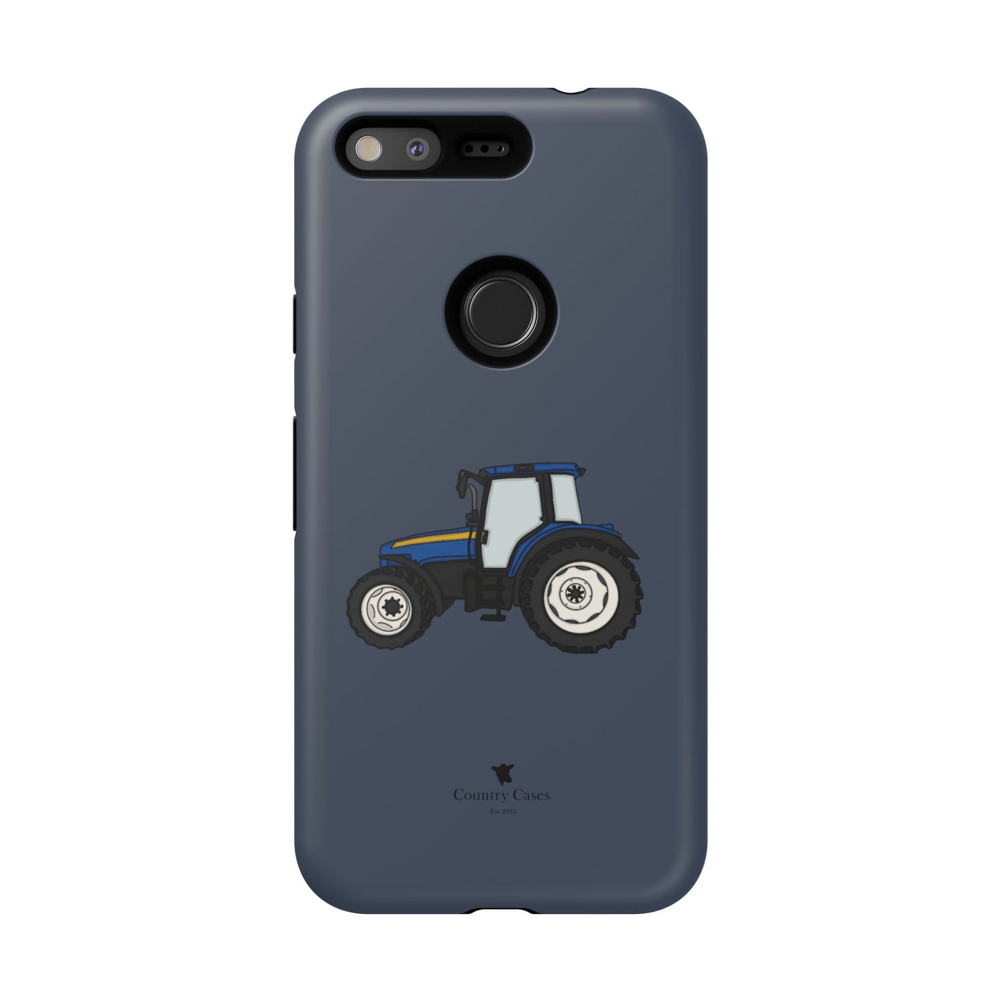 Android blue tractor case