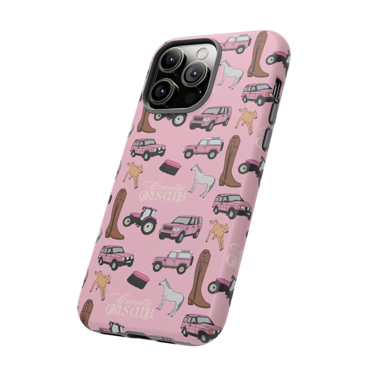 Pink Country Girls Club Case