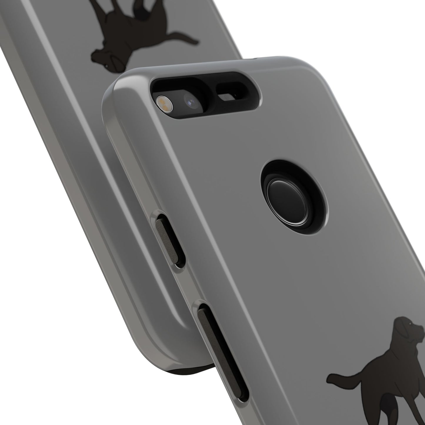 Android black Labrador case