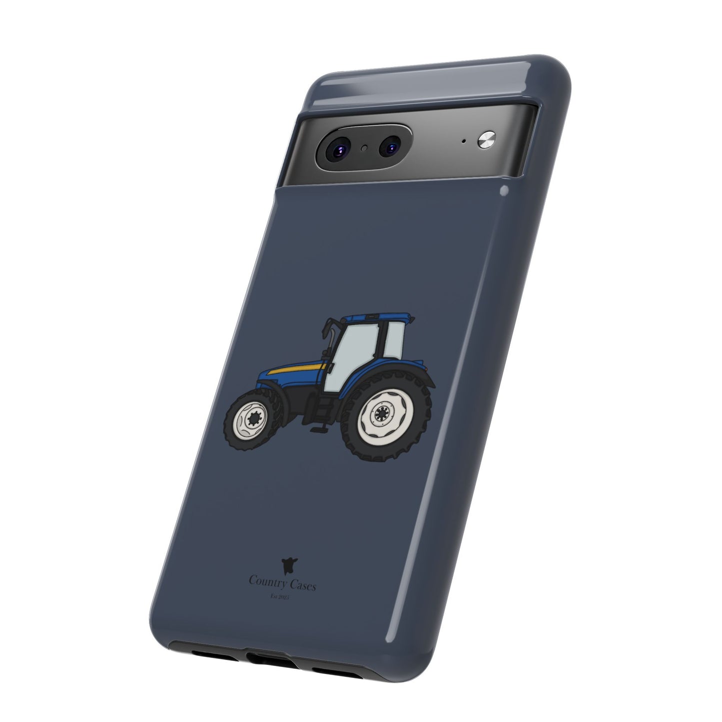 Android blue tractor case