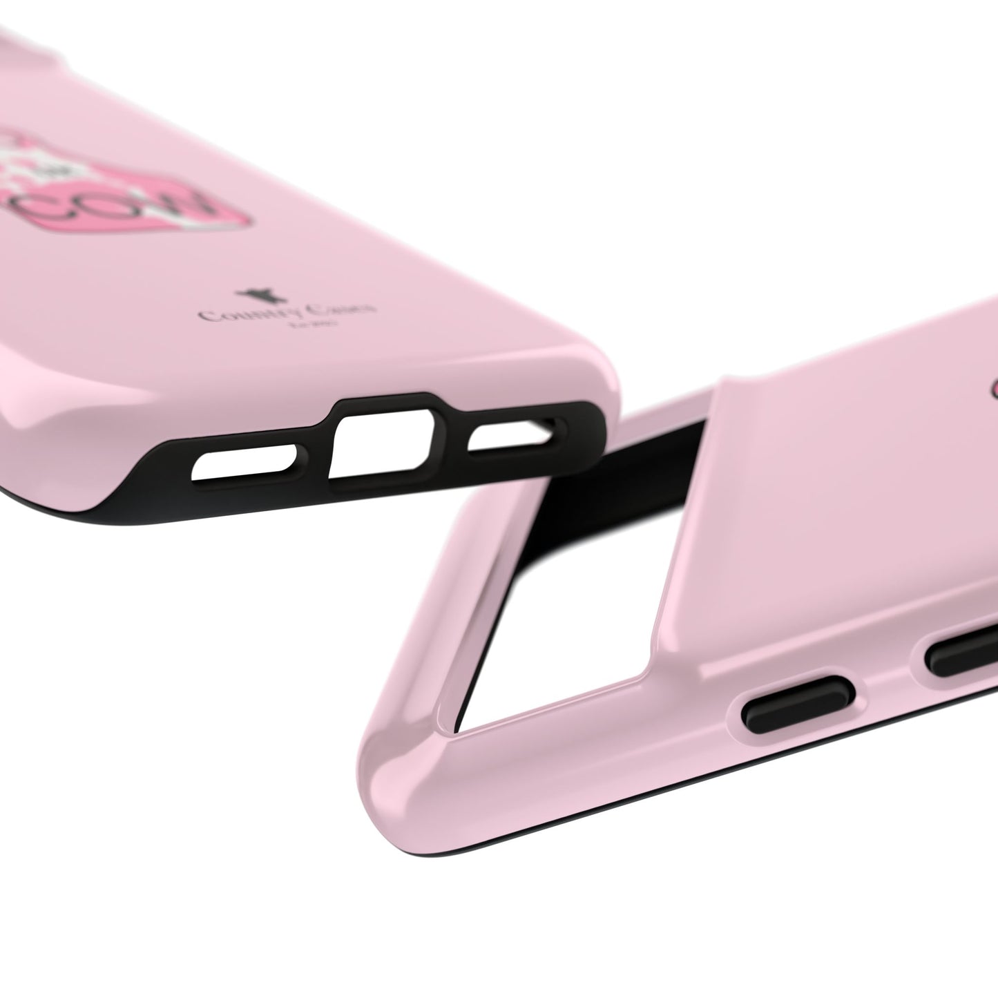 Android pink ear tag case