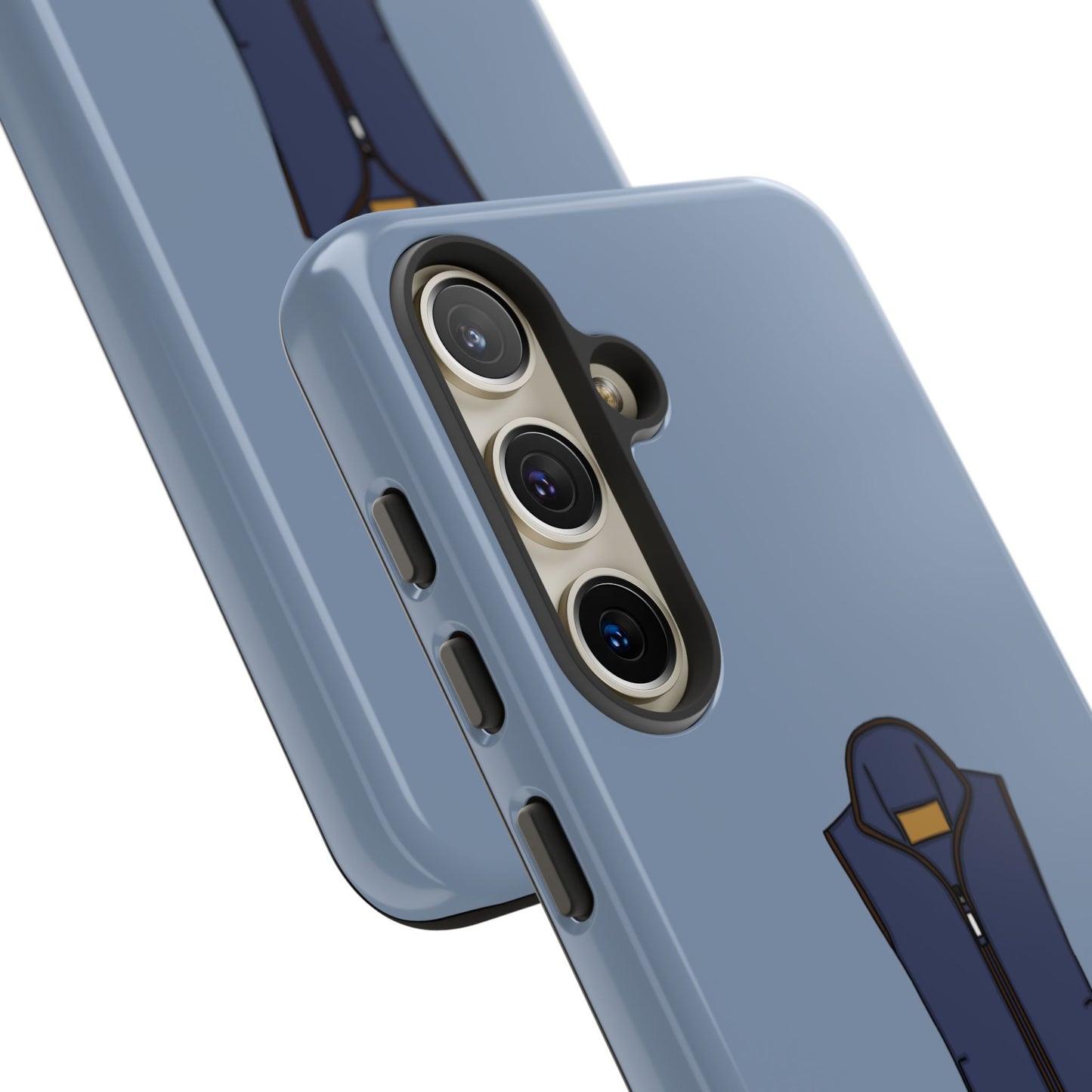 Android blue waistcoat case