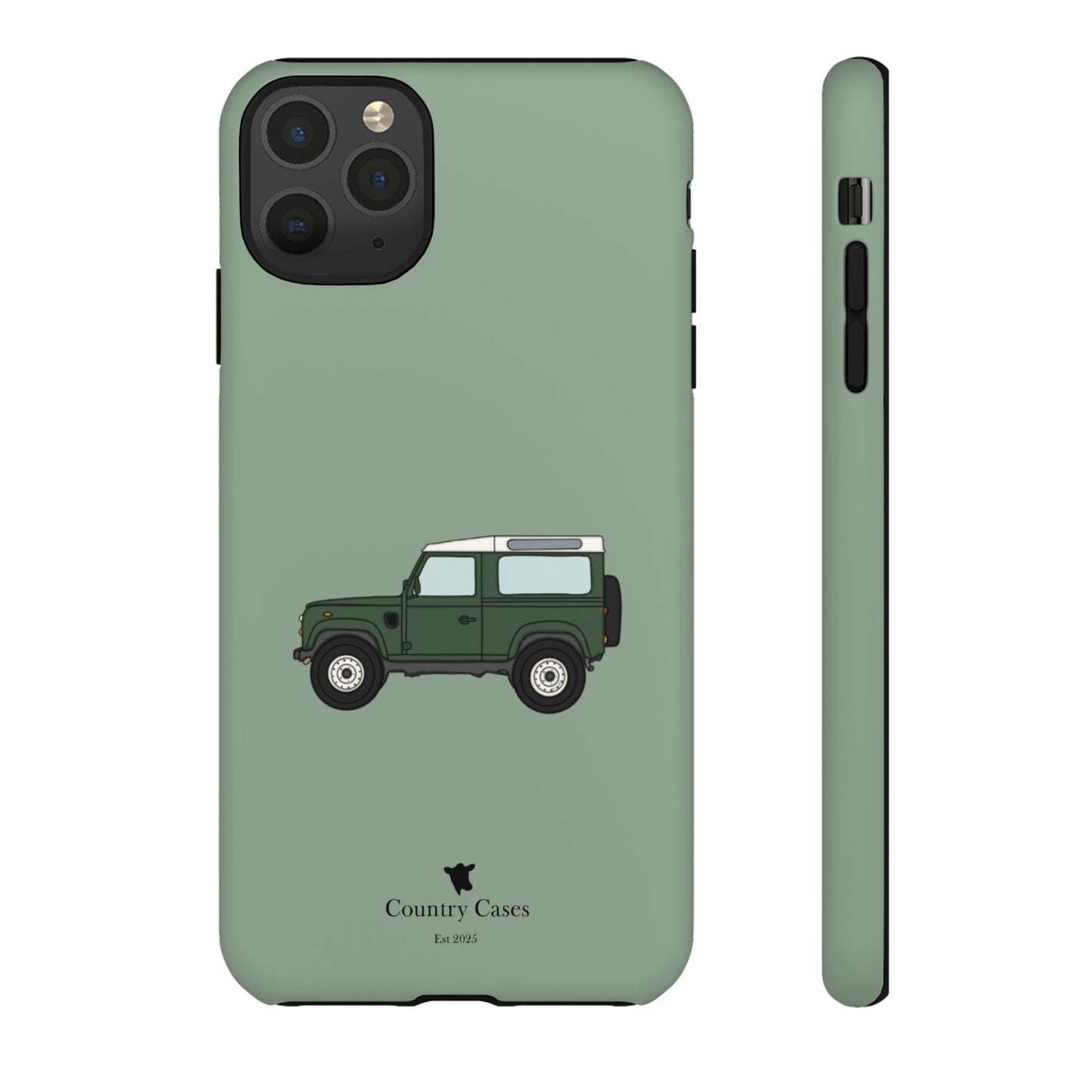 Green landy phone case