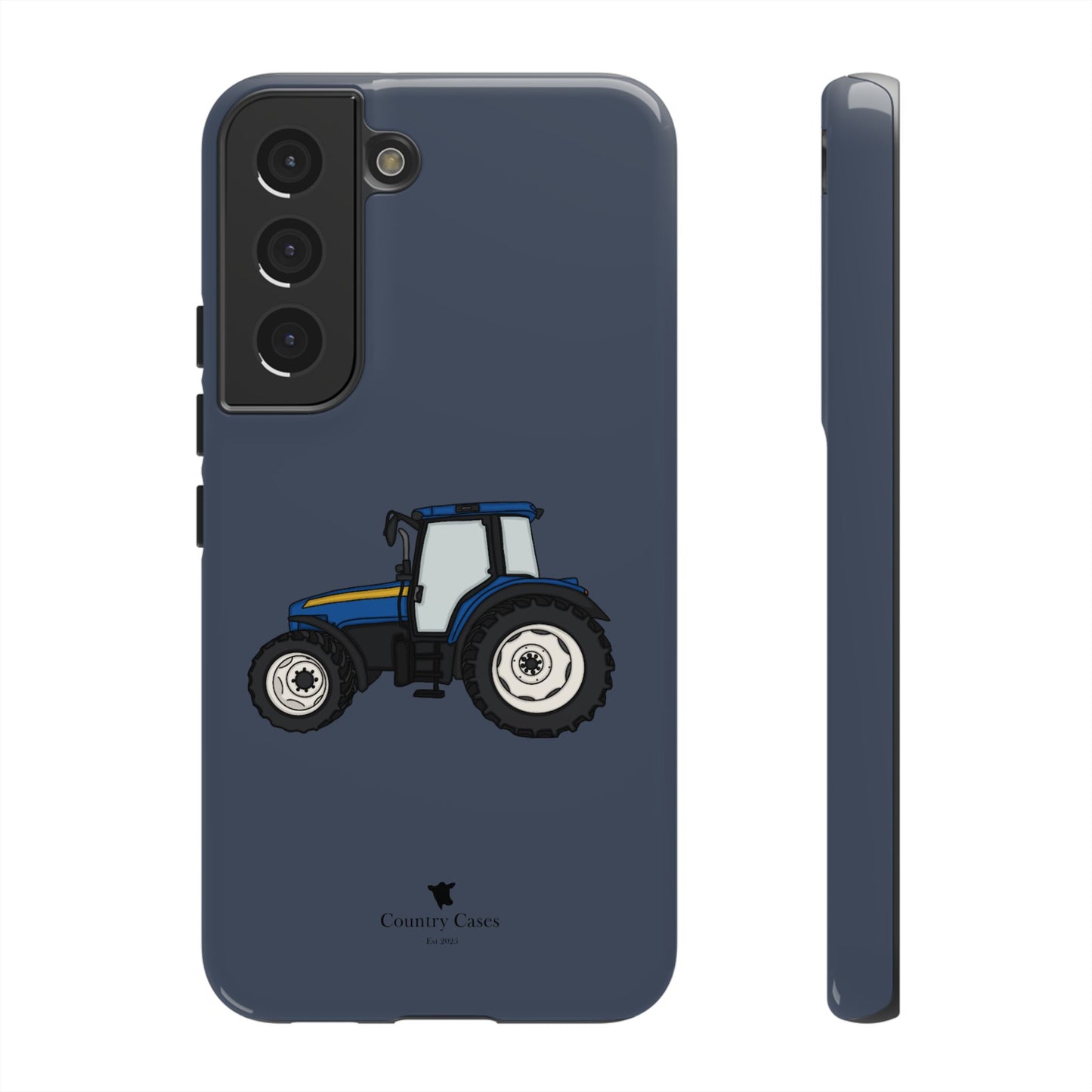 Android blue tractor case