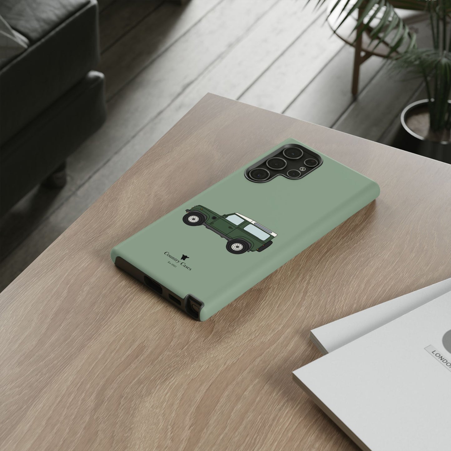 Android Green landy phone case