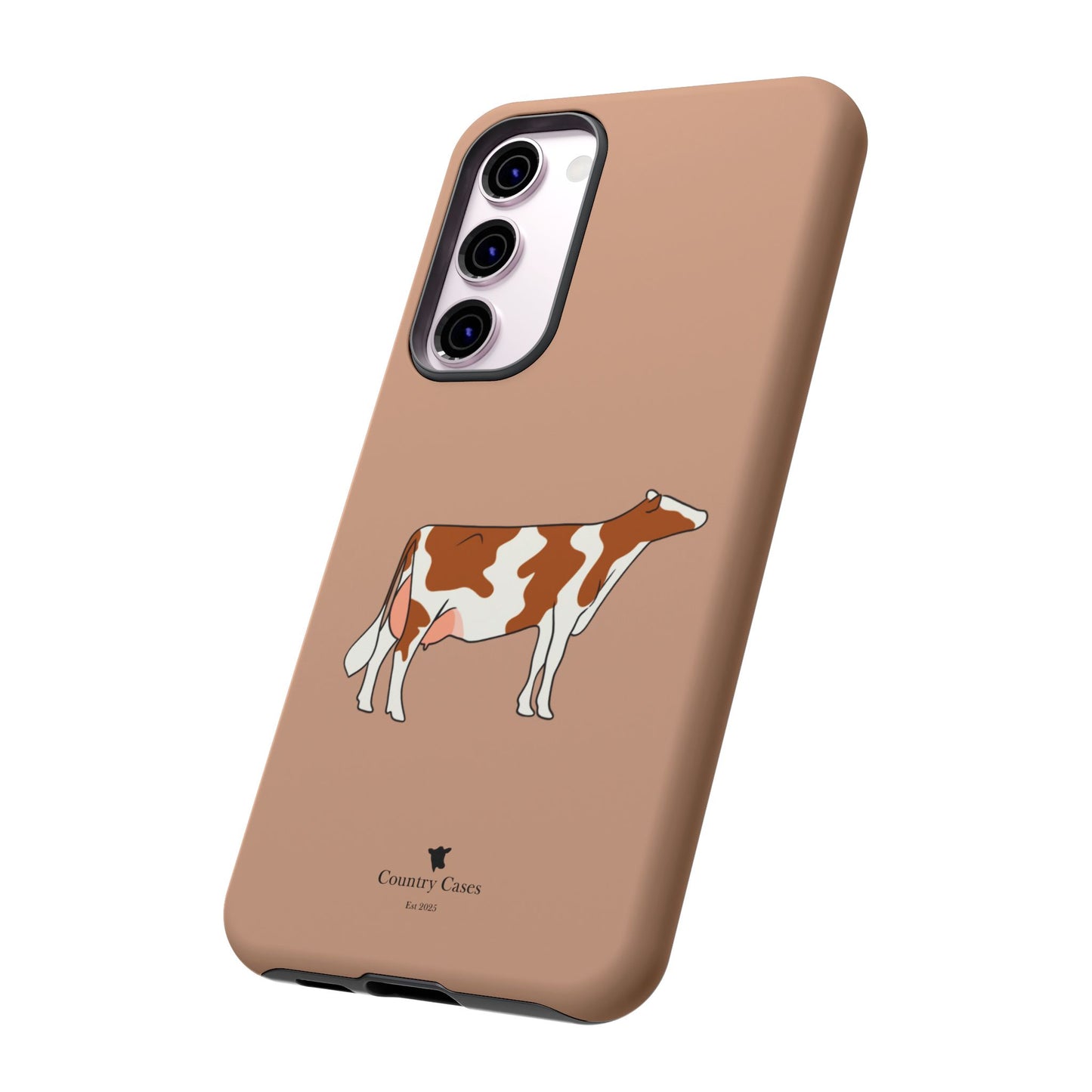 Android red and white Holstein case