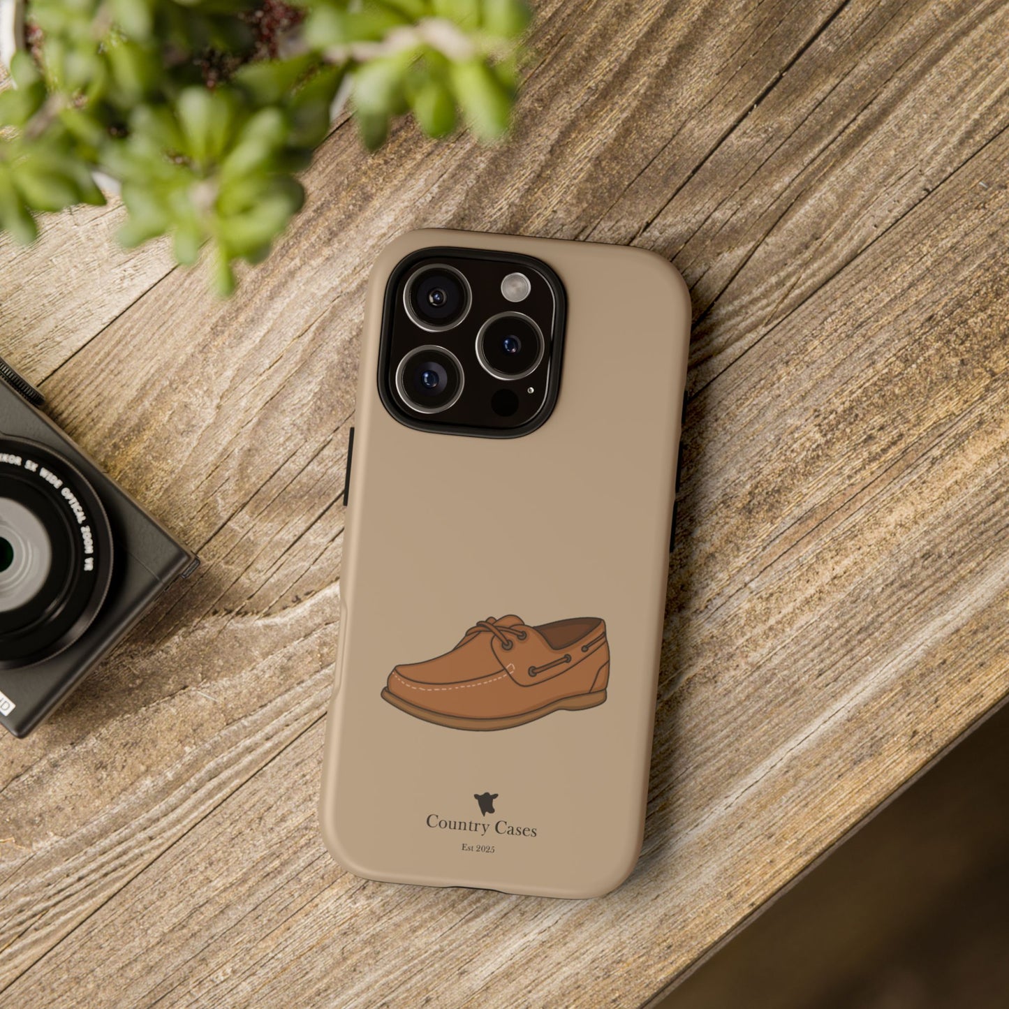 Classic boat shoe phone case