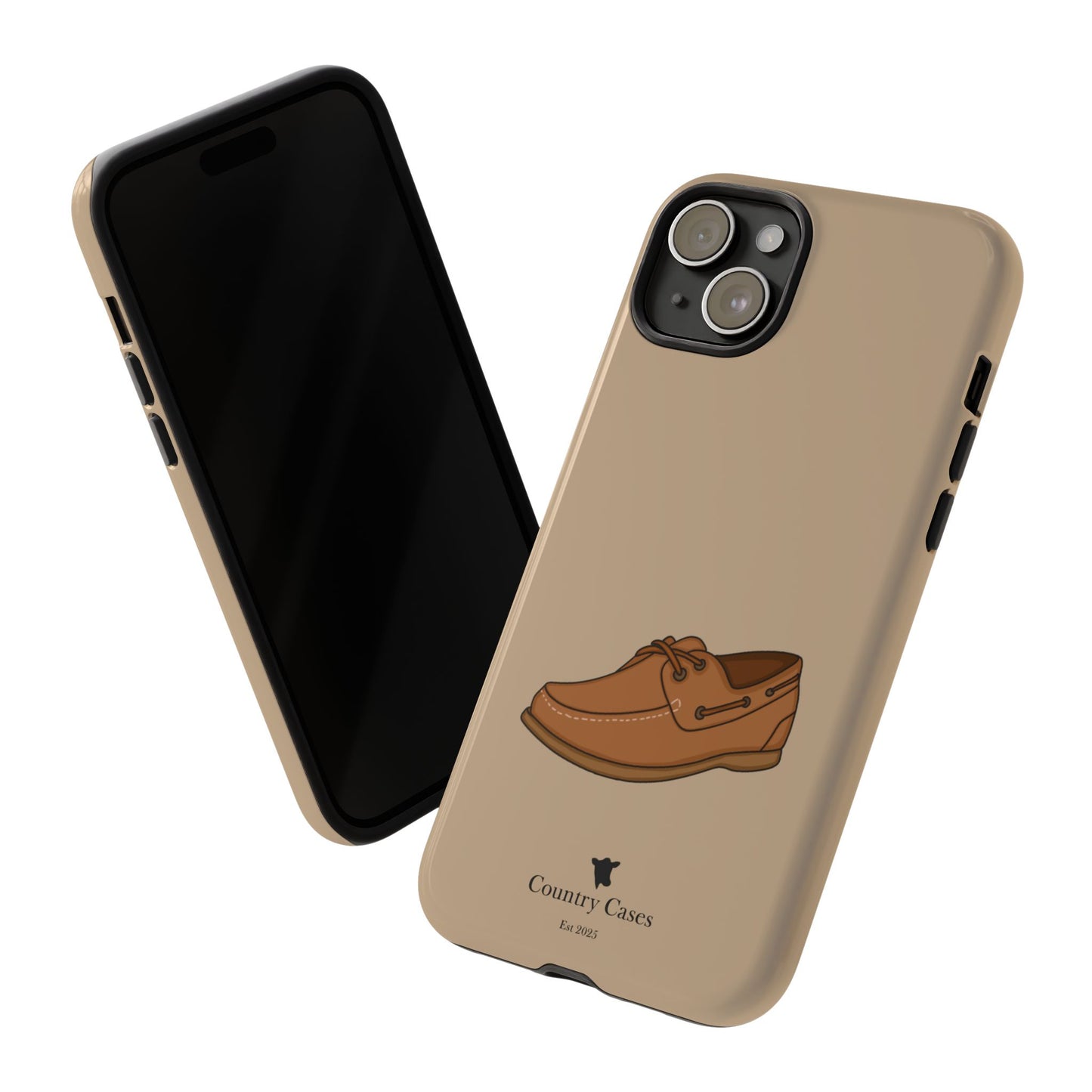 Classic boat shoe phone case