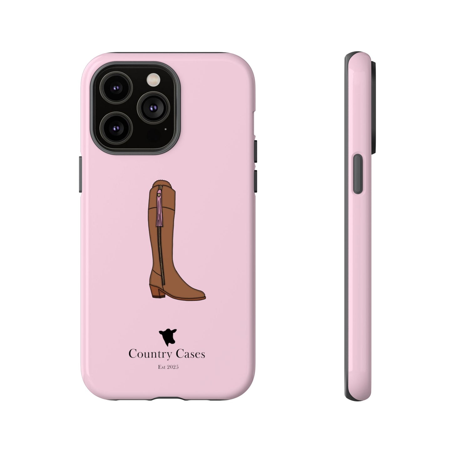 Pink Boot Case