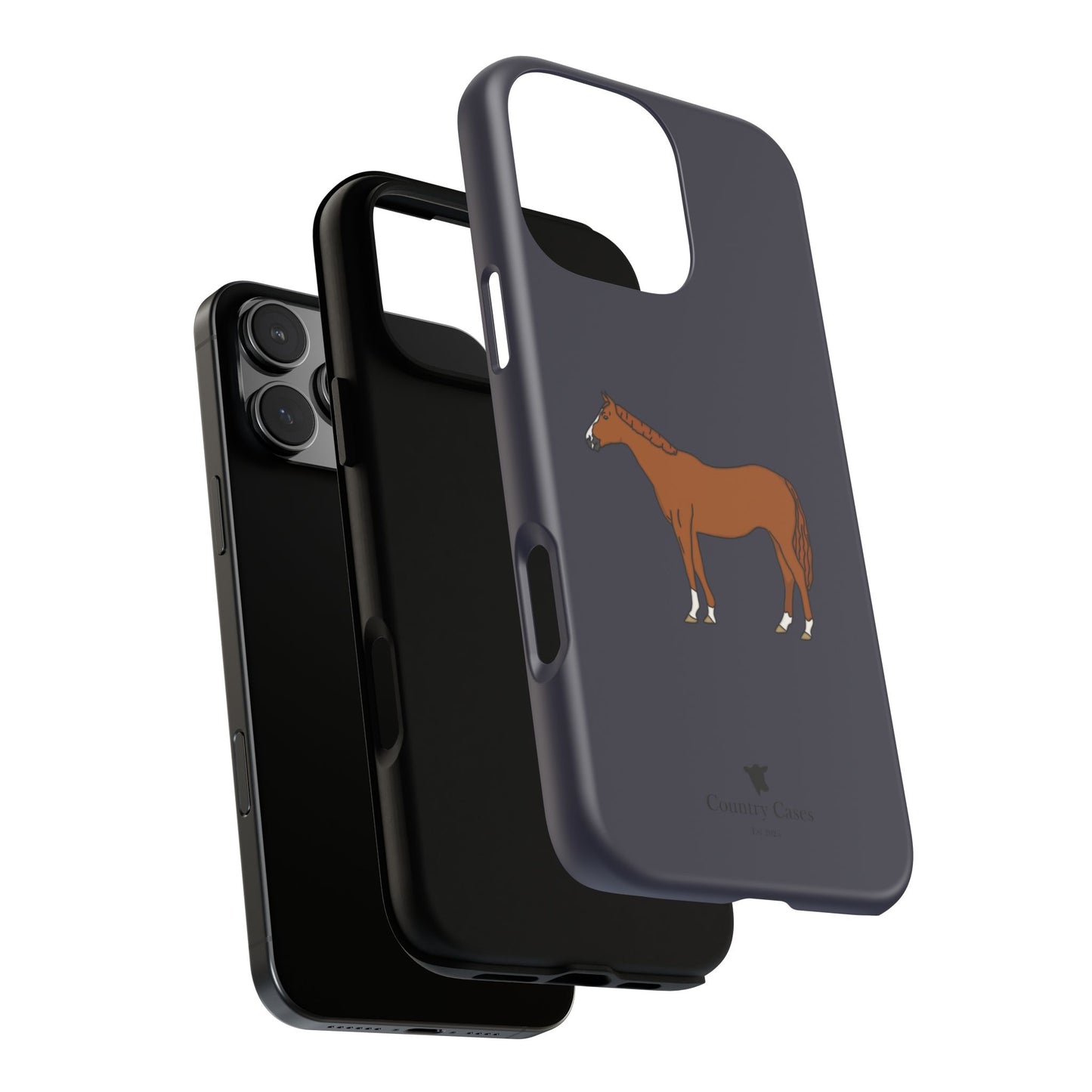 Chestnut horse case