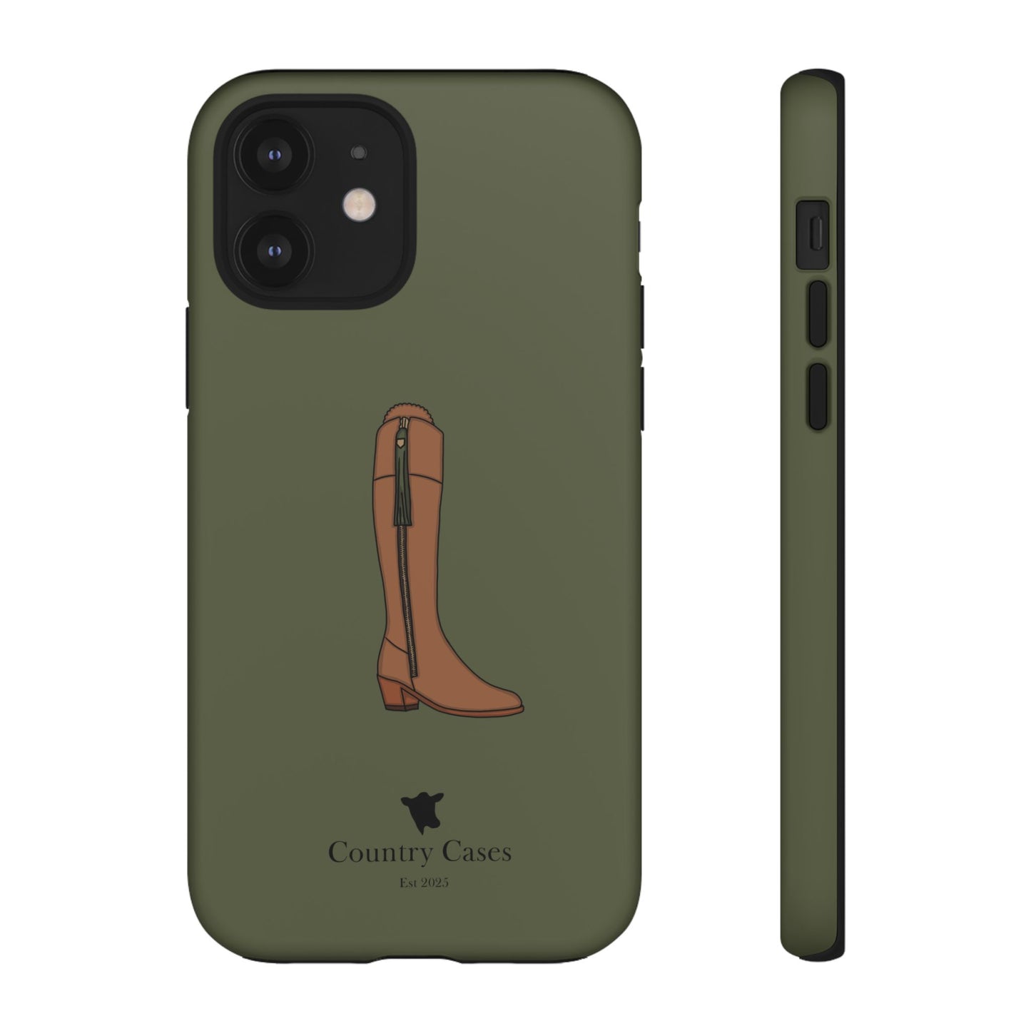 Green country boot case