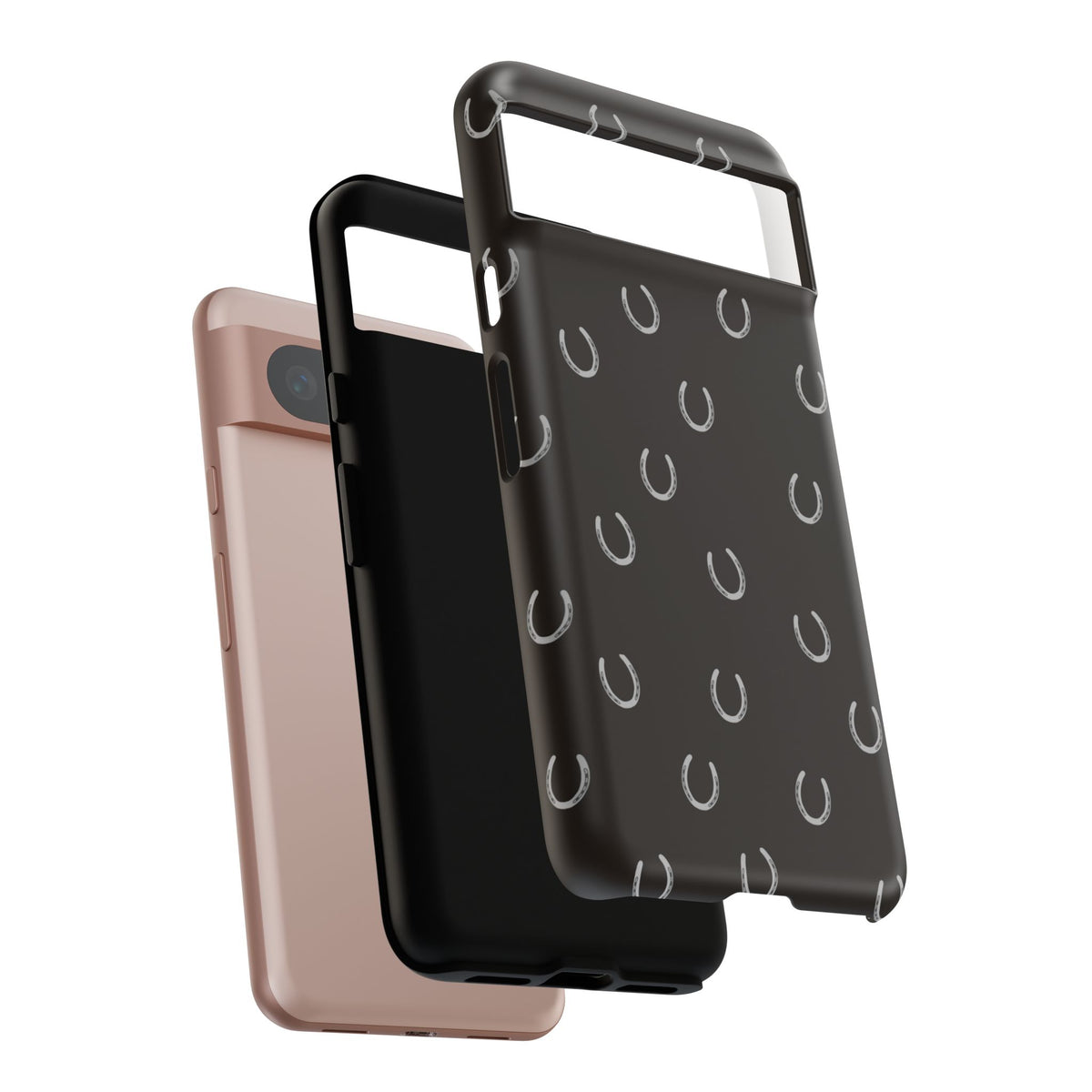 Android Wood Horse Shoe Cases