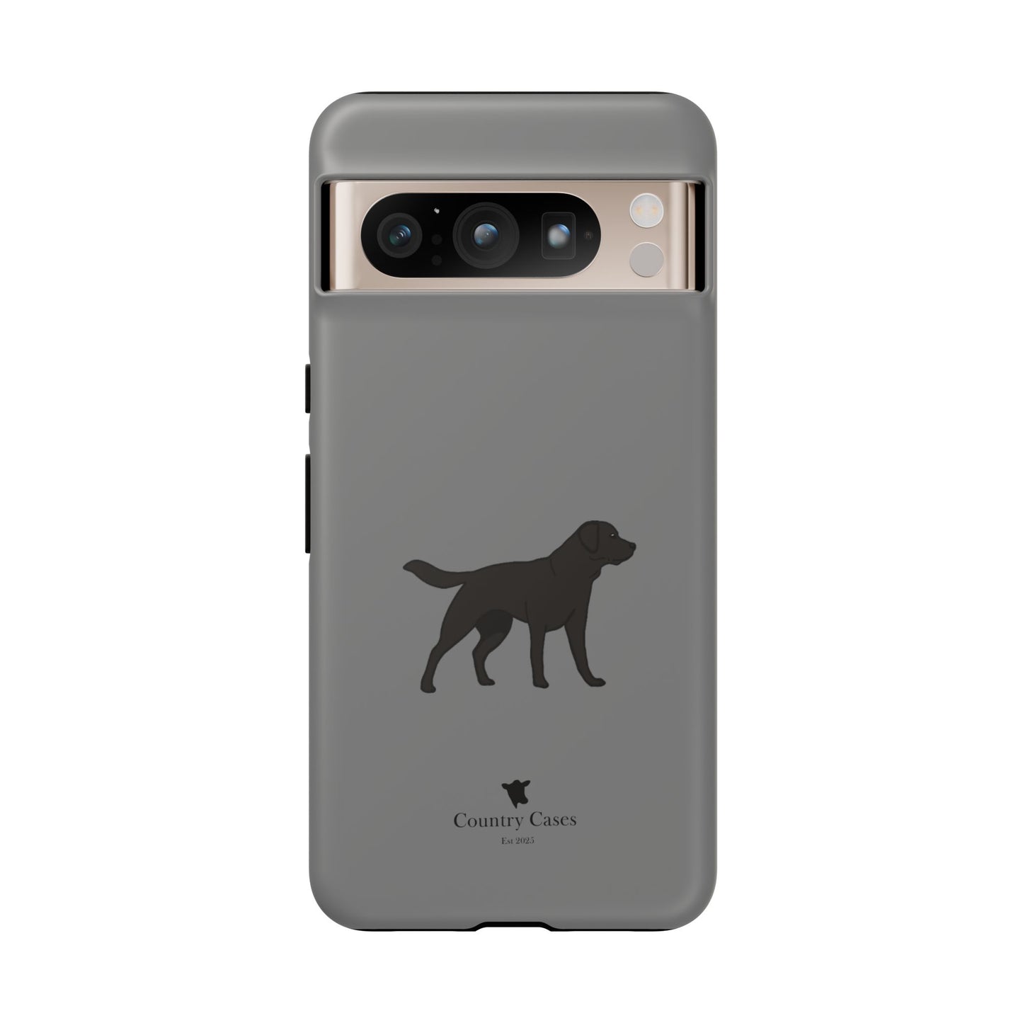 Android black Labrador case