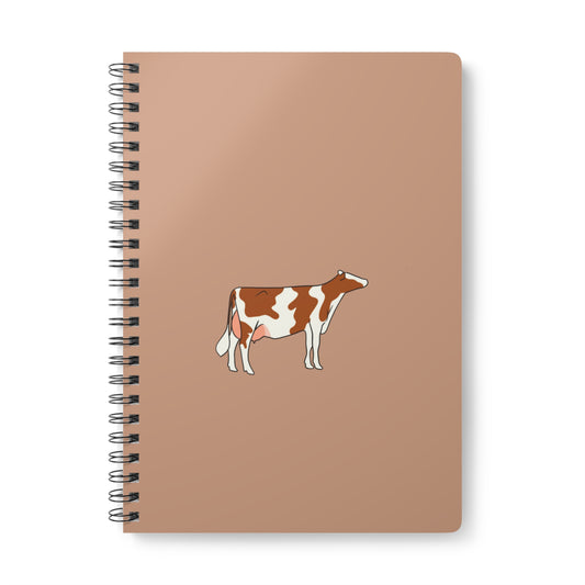 Red Holstein notebook