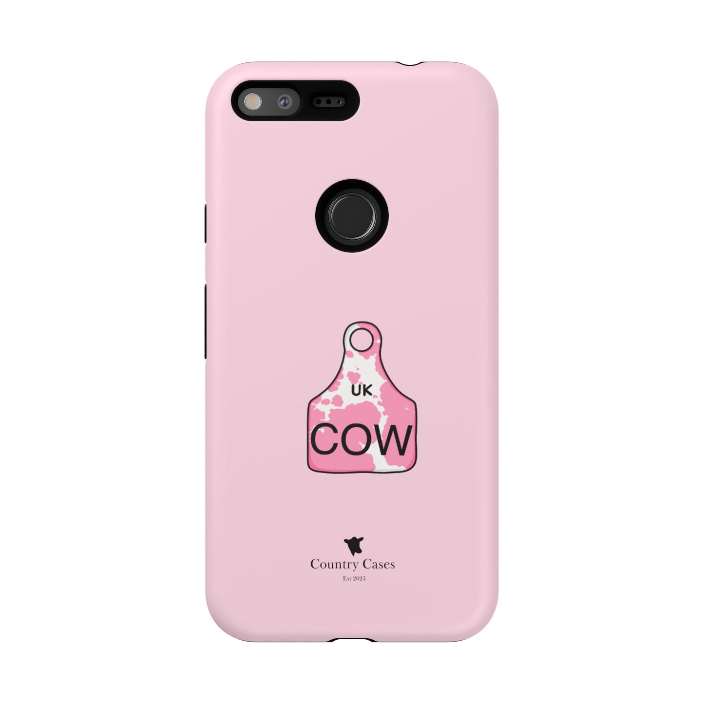 Android pink ear tag case