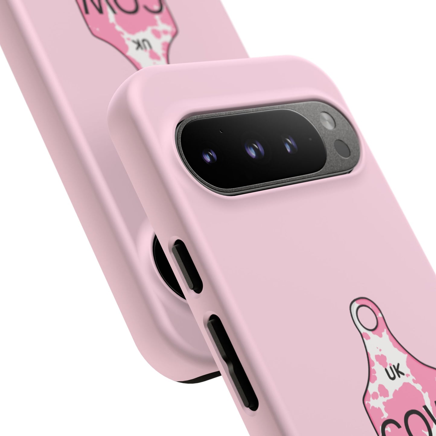 Android pink ear tag case