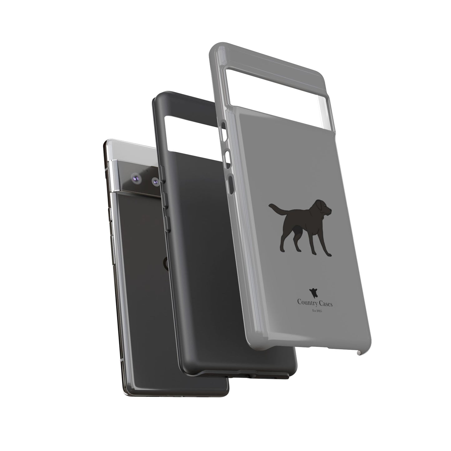 Android black Labrador case