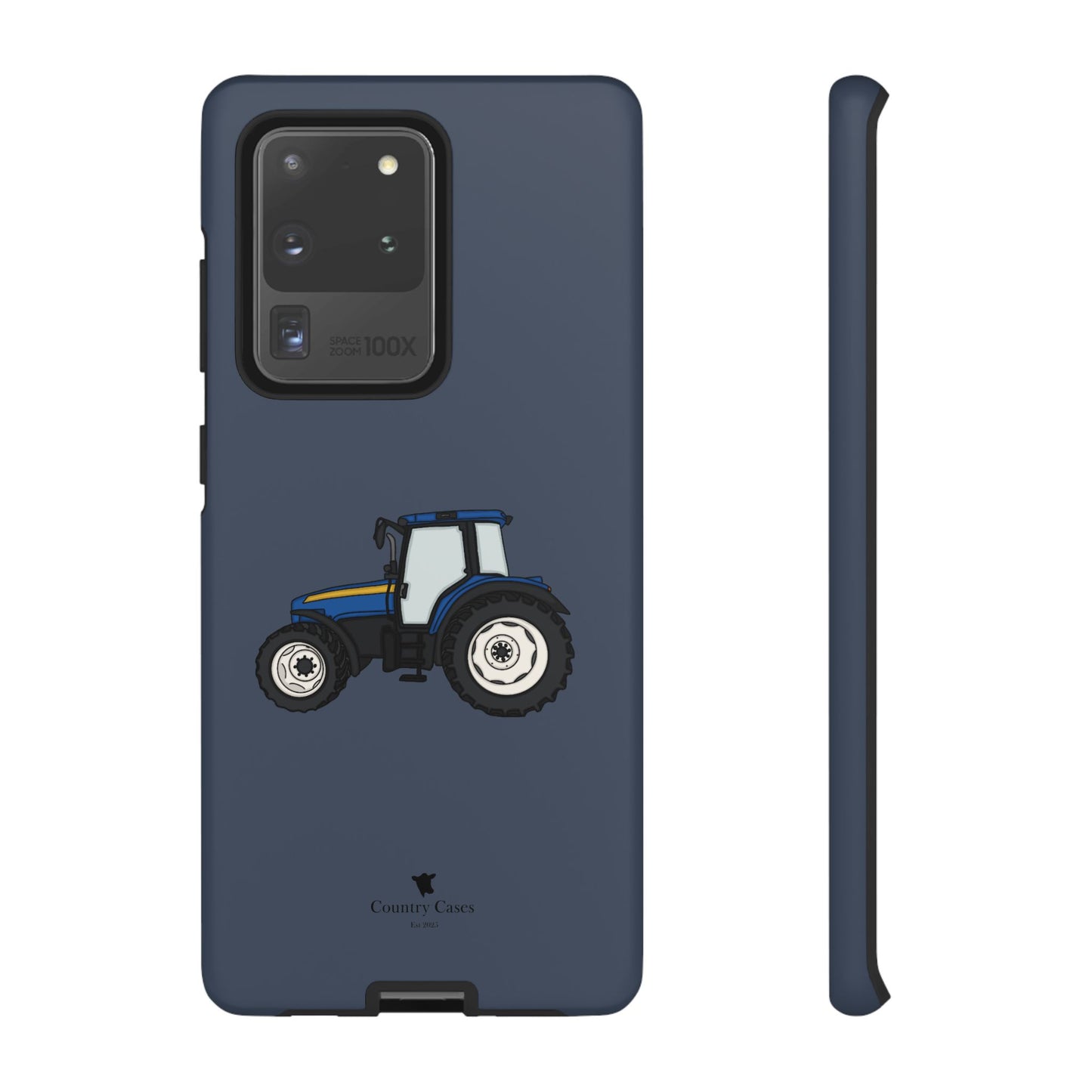 Android blue tractor case