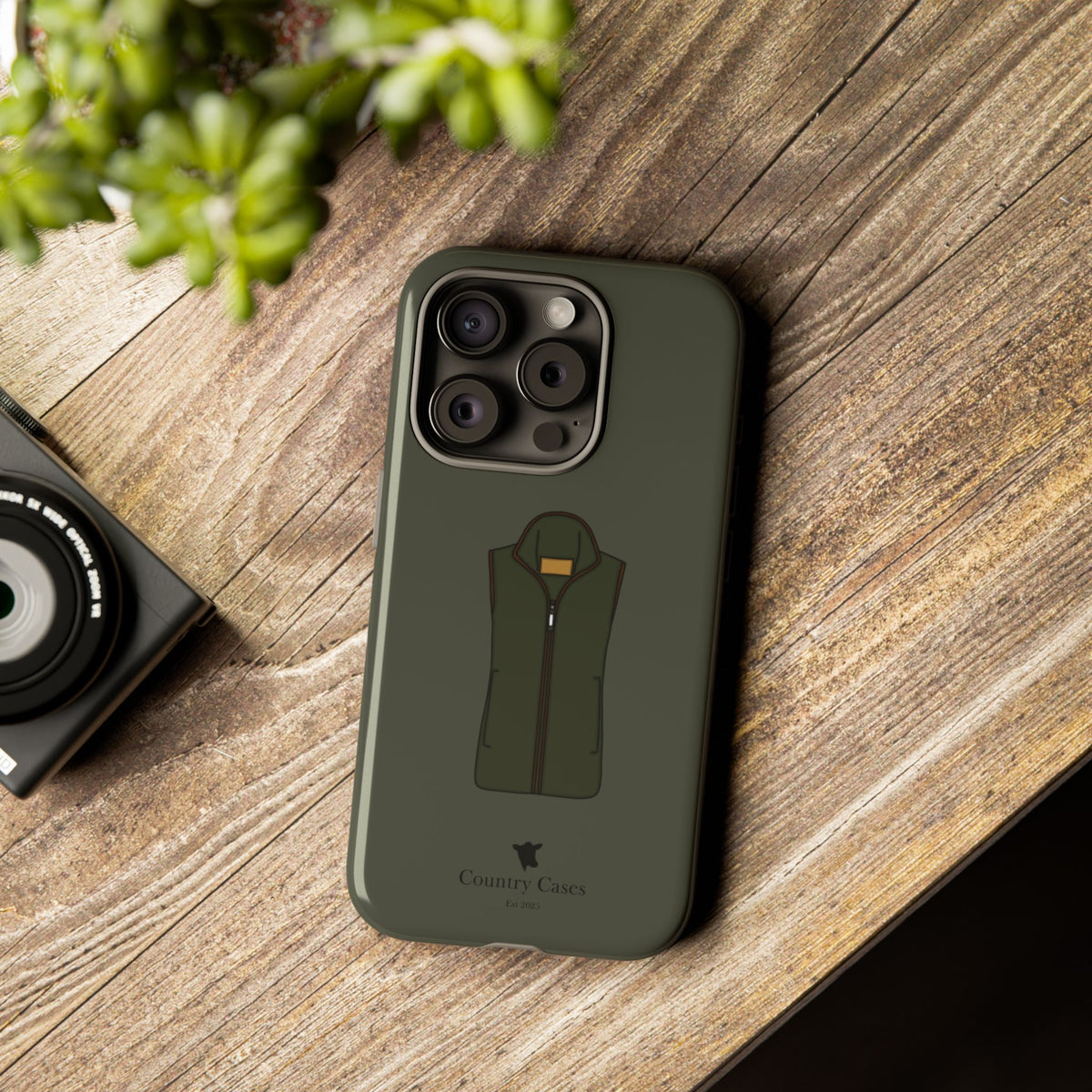 Green Fleece Case