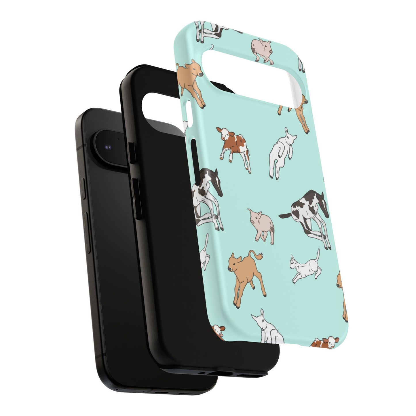Android farmyard Freinds Blue Case