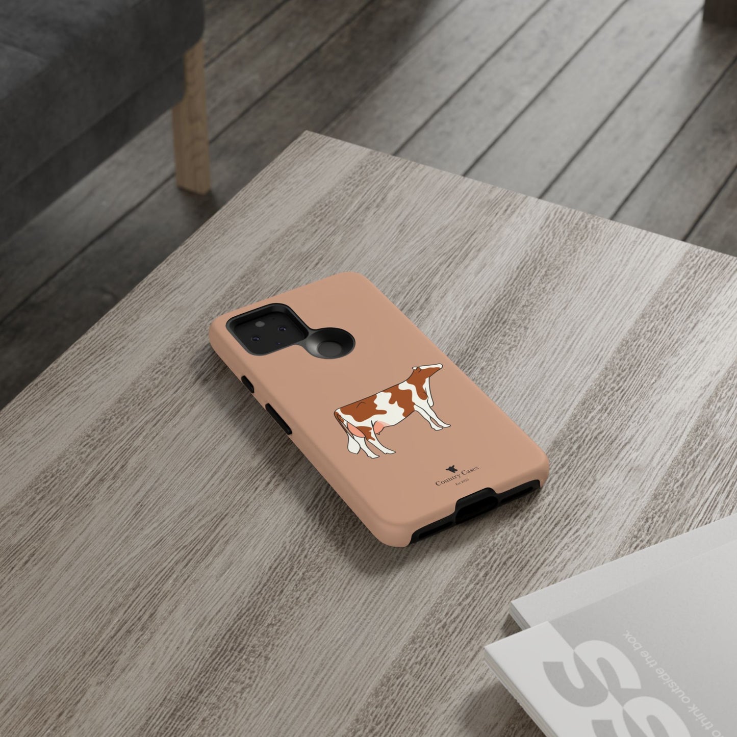 Android red and white Holstein case