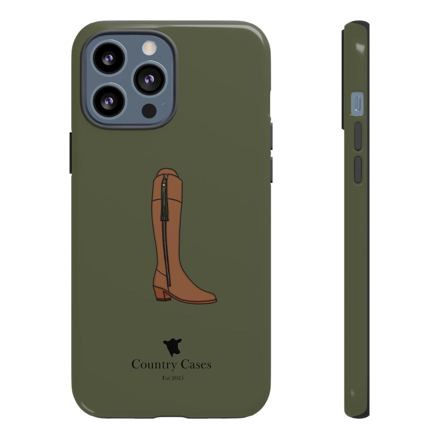 Green country boot case