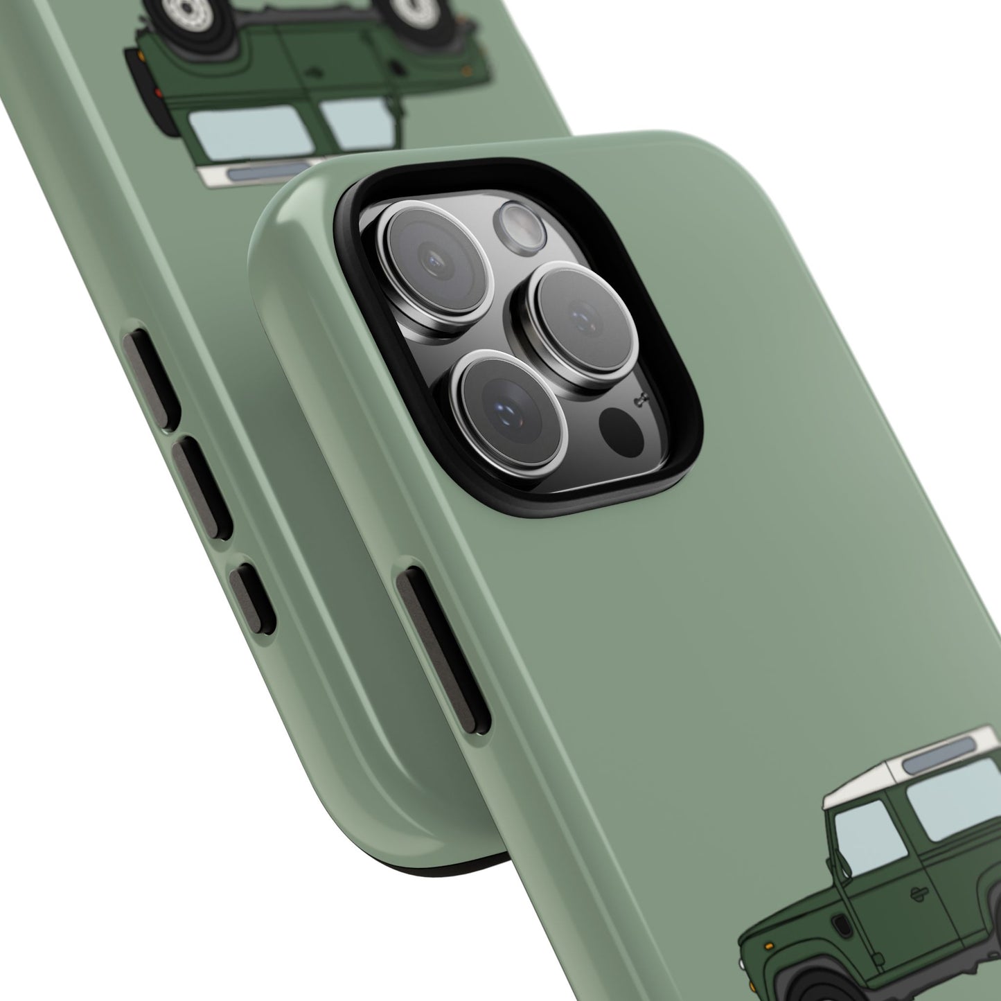 Green landy phone case