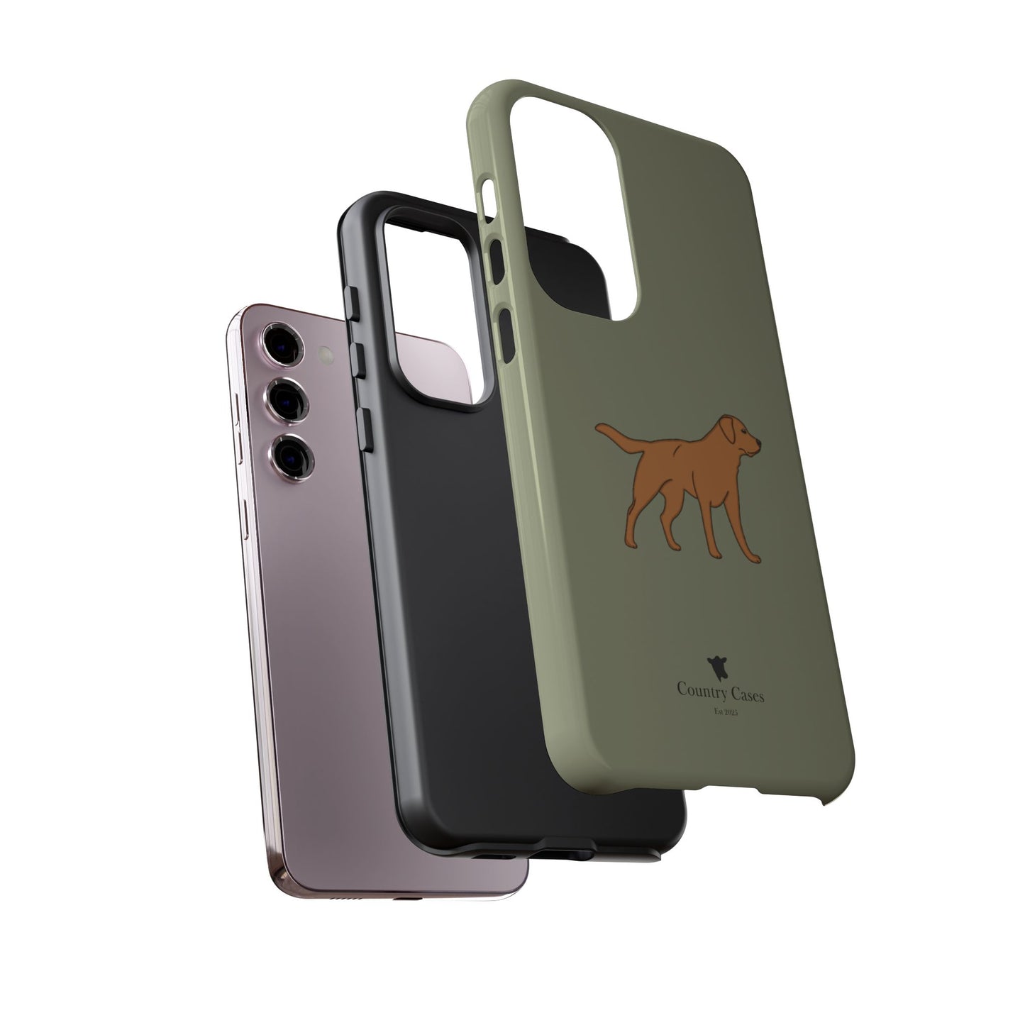Android fox red Labrador case
