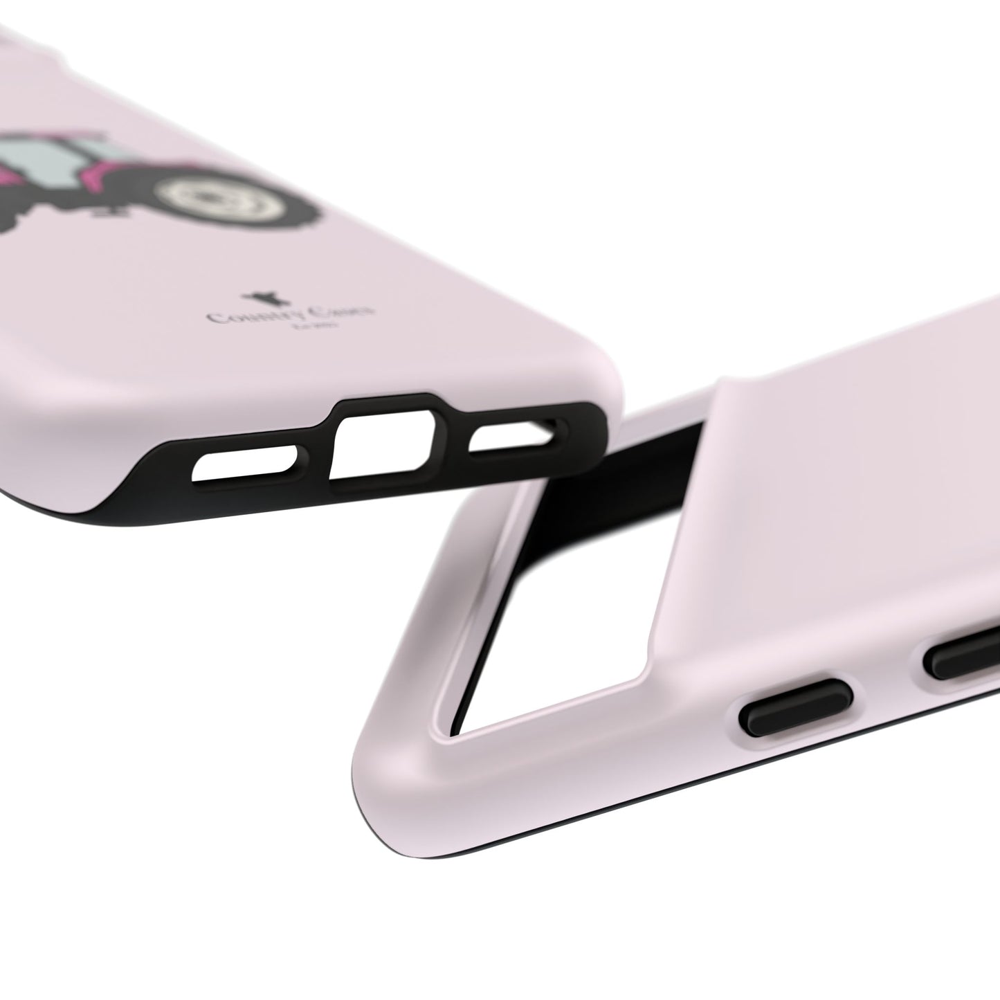 Android pink tractor case