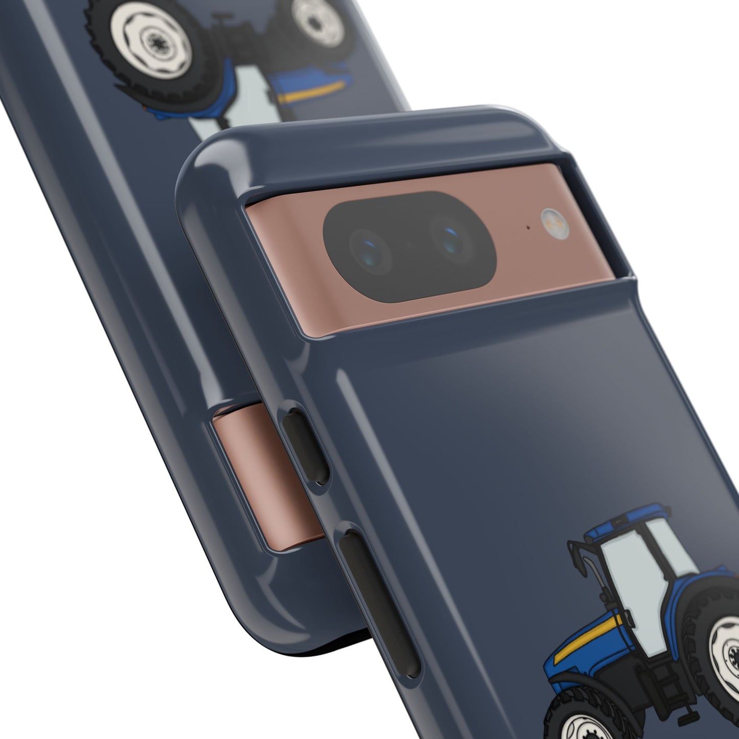 Android blue tractor case