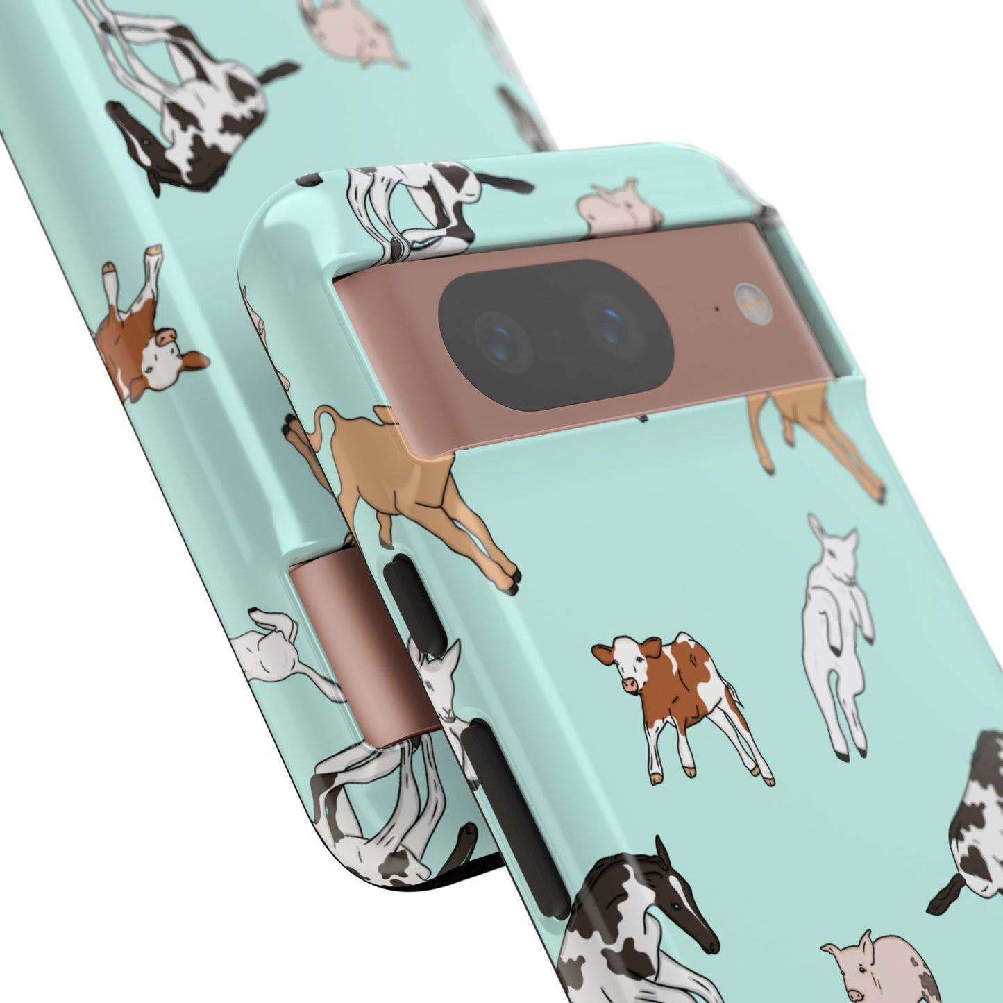 Android farmyard Freinds Blue Case
