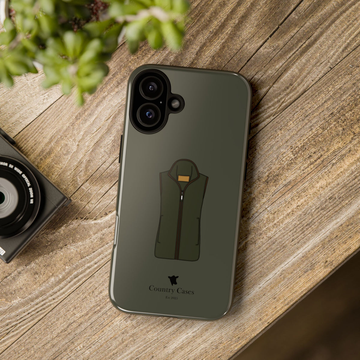 Green Fleece Case