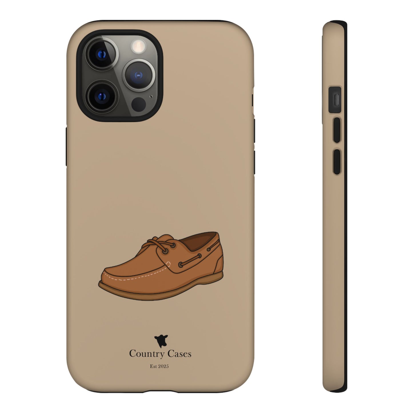 Classic boat shoe phone case