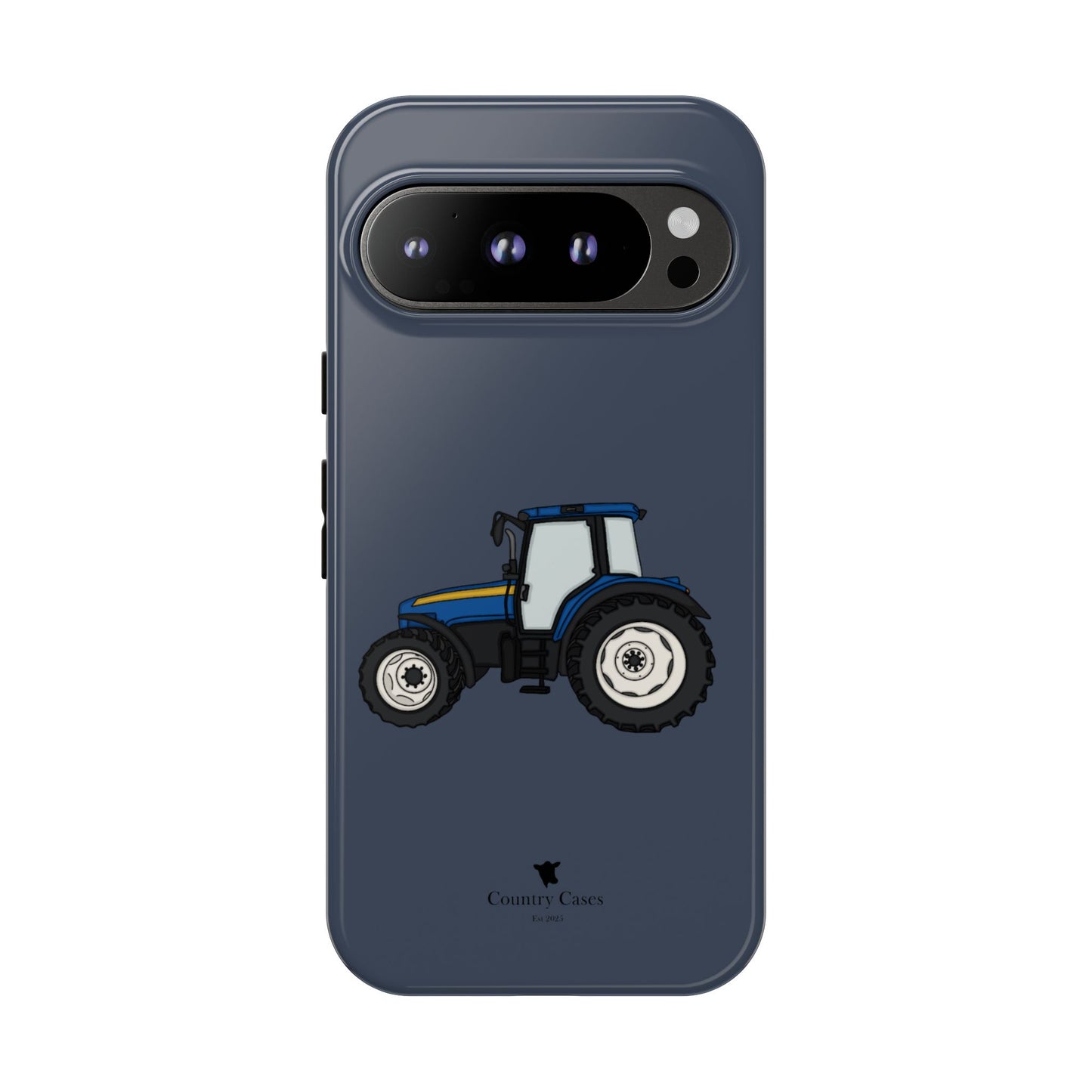 Android blue tractor case