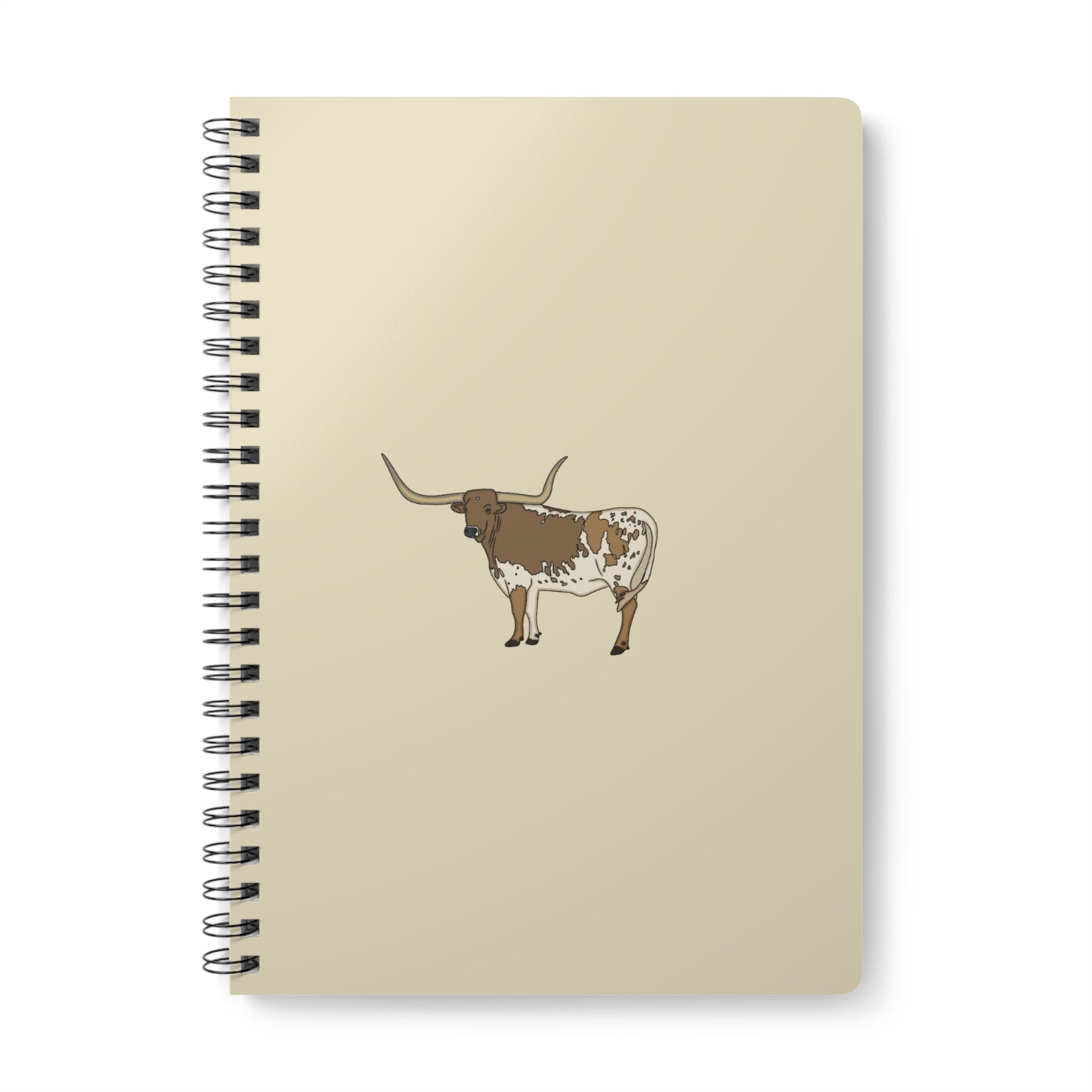 Longhorn cow notebook